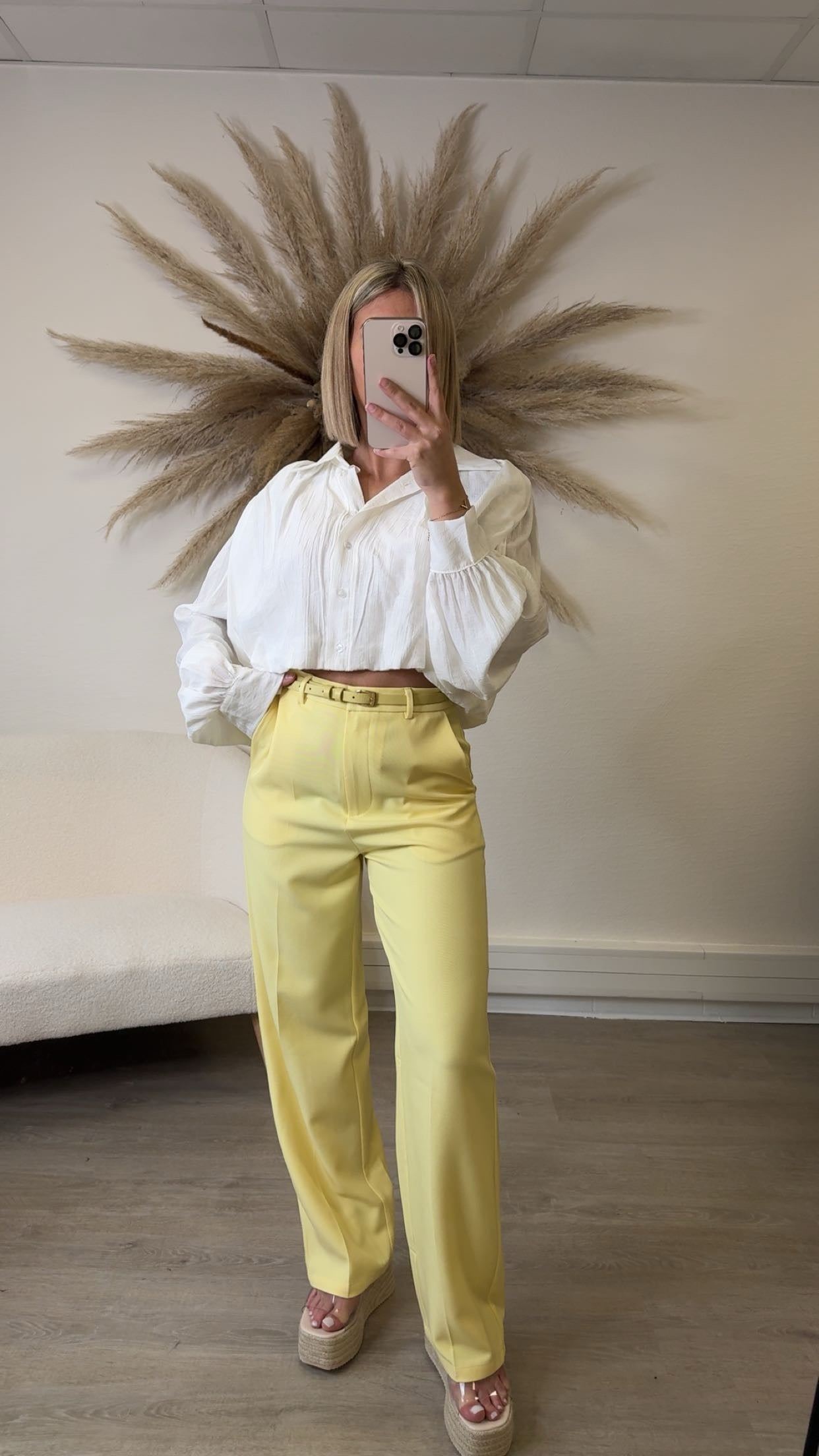Pantalon jaune