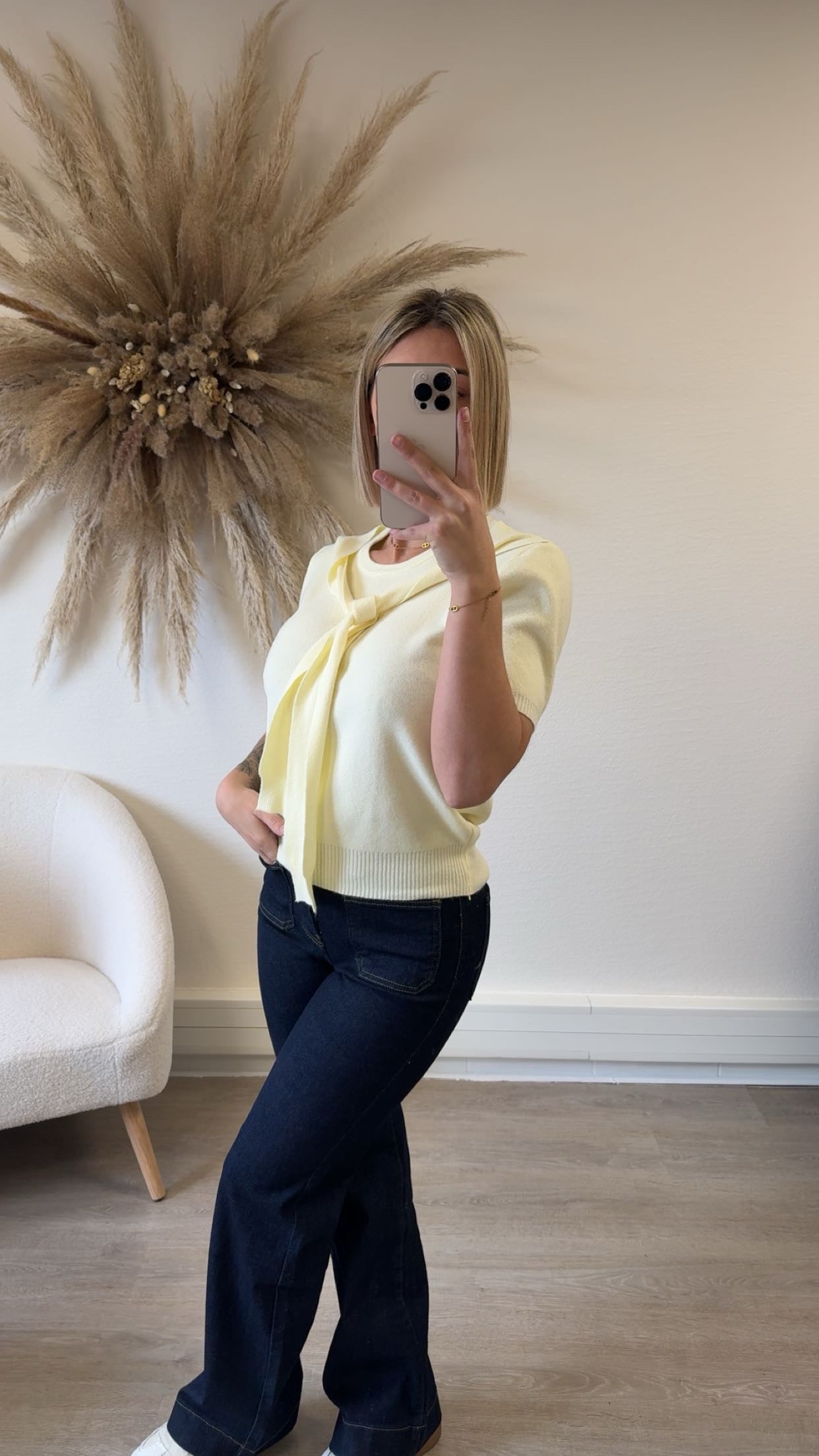 Haut Mathilde jaune