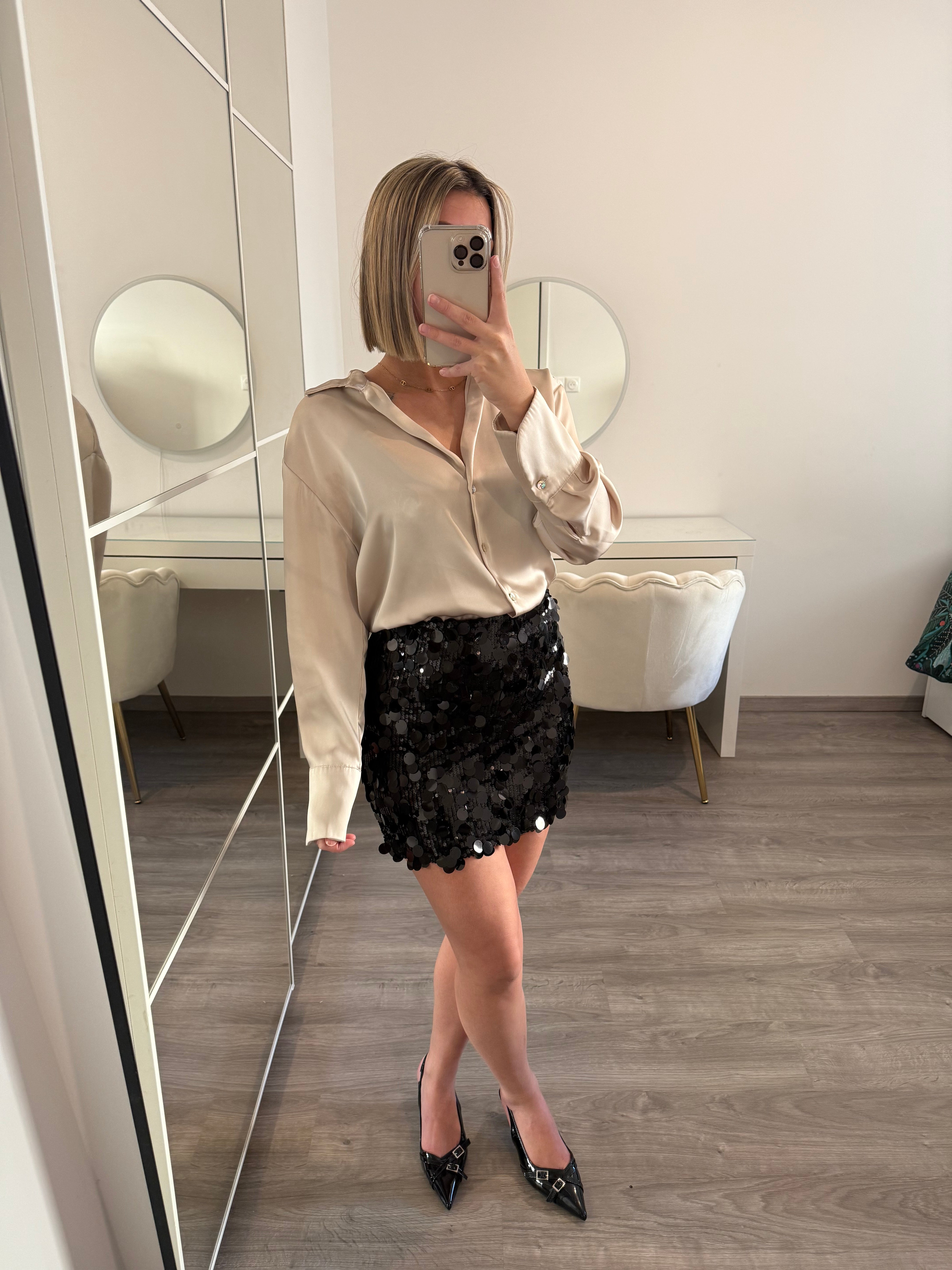 Jupe en sequin