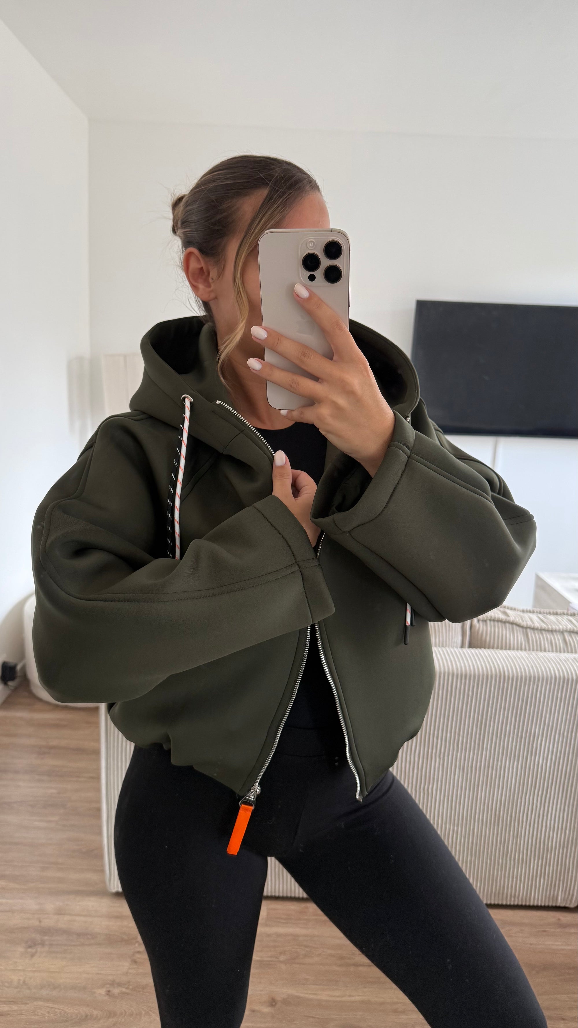 Veste Anissa kaki