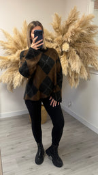 Pull Anissa marron