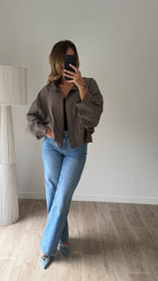 Veste Zaza marron