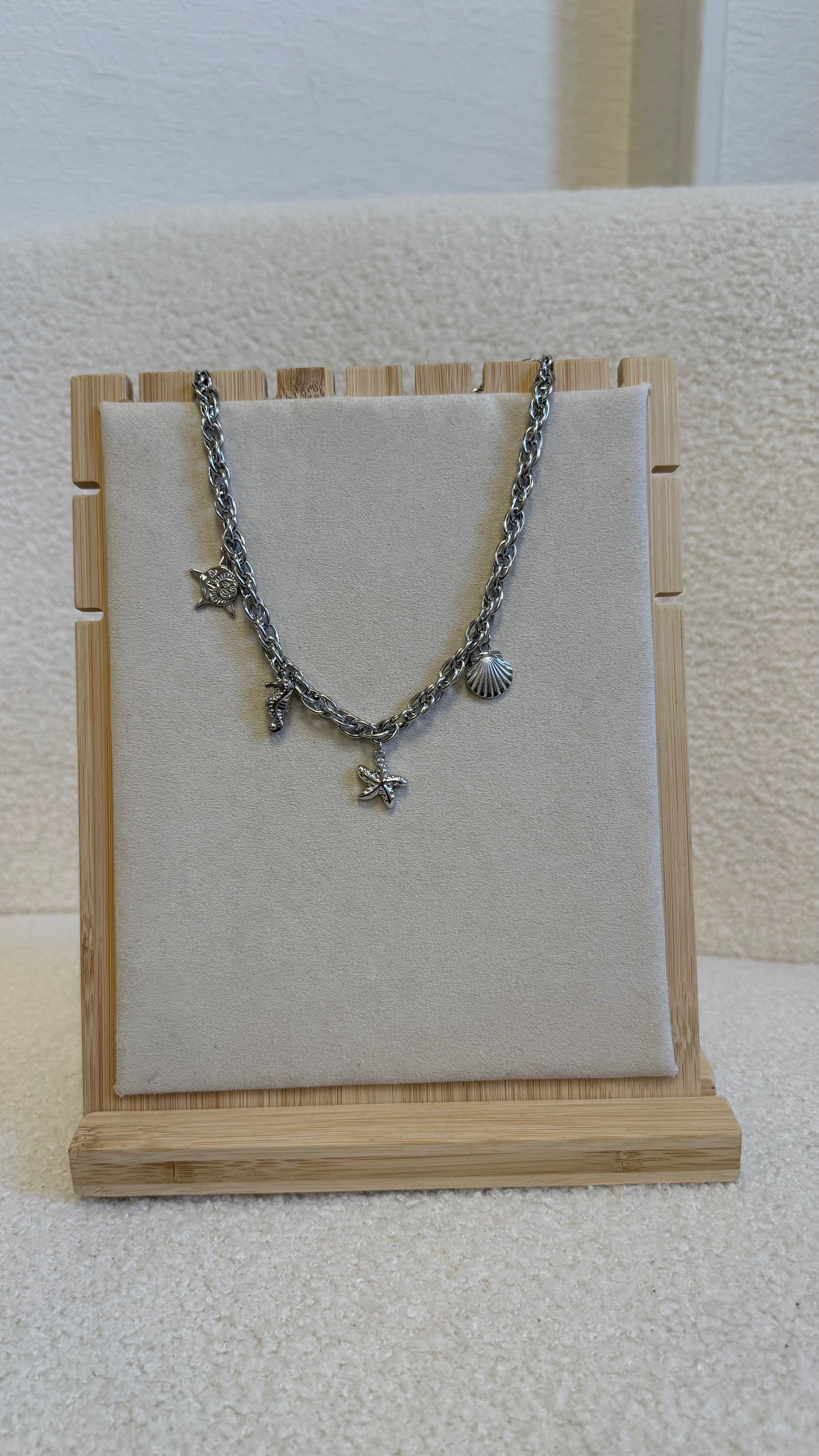 Collier étoile argent