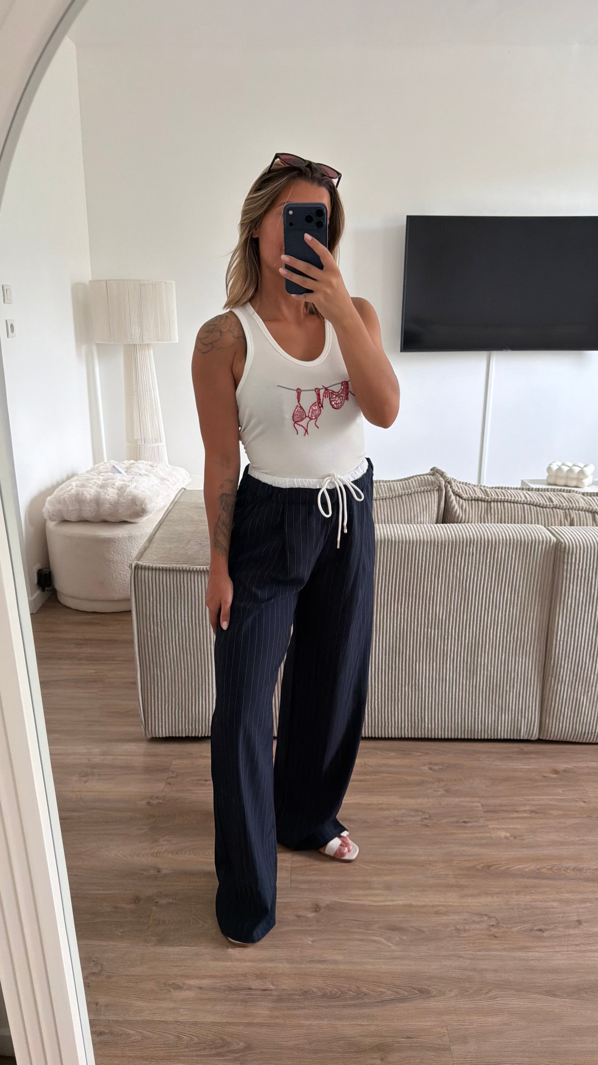 Pantalon bleu