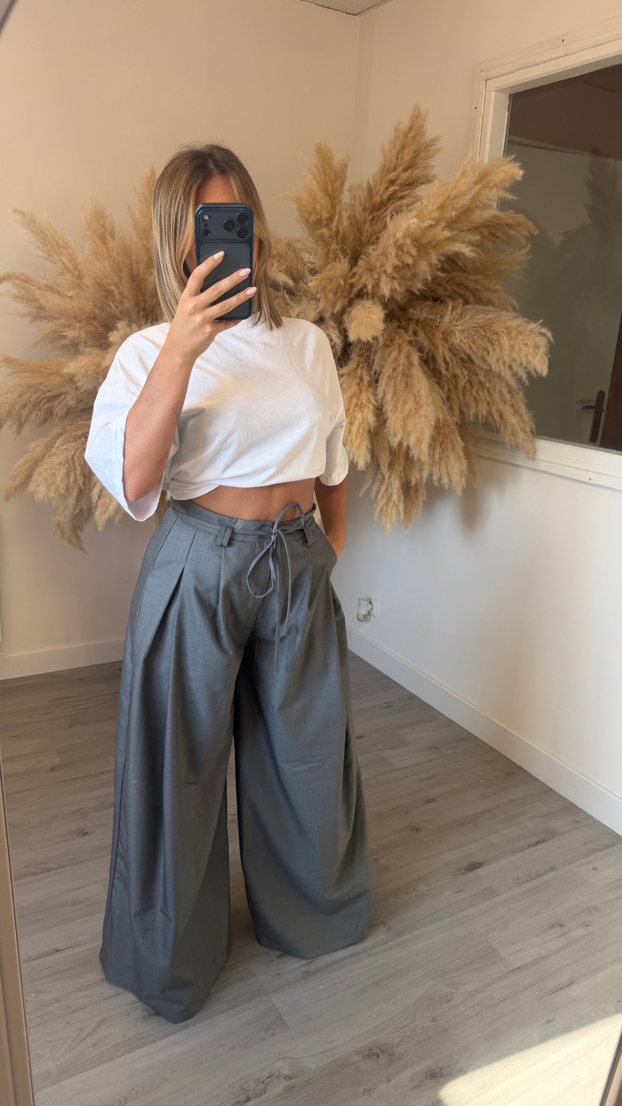 Pantalon Alicia gris