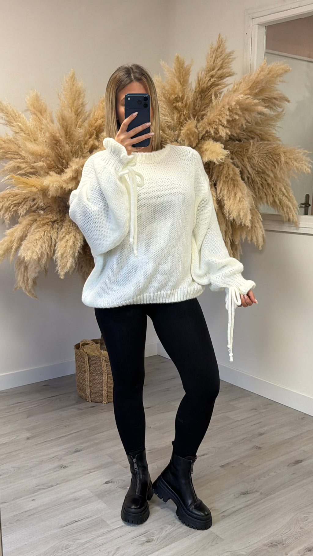 Pull maya blanc