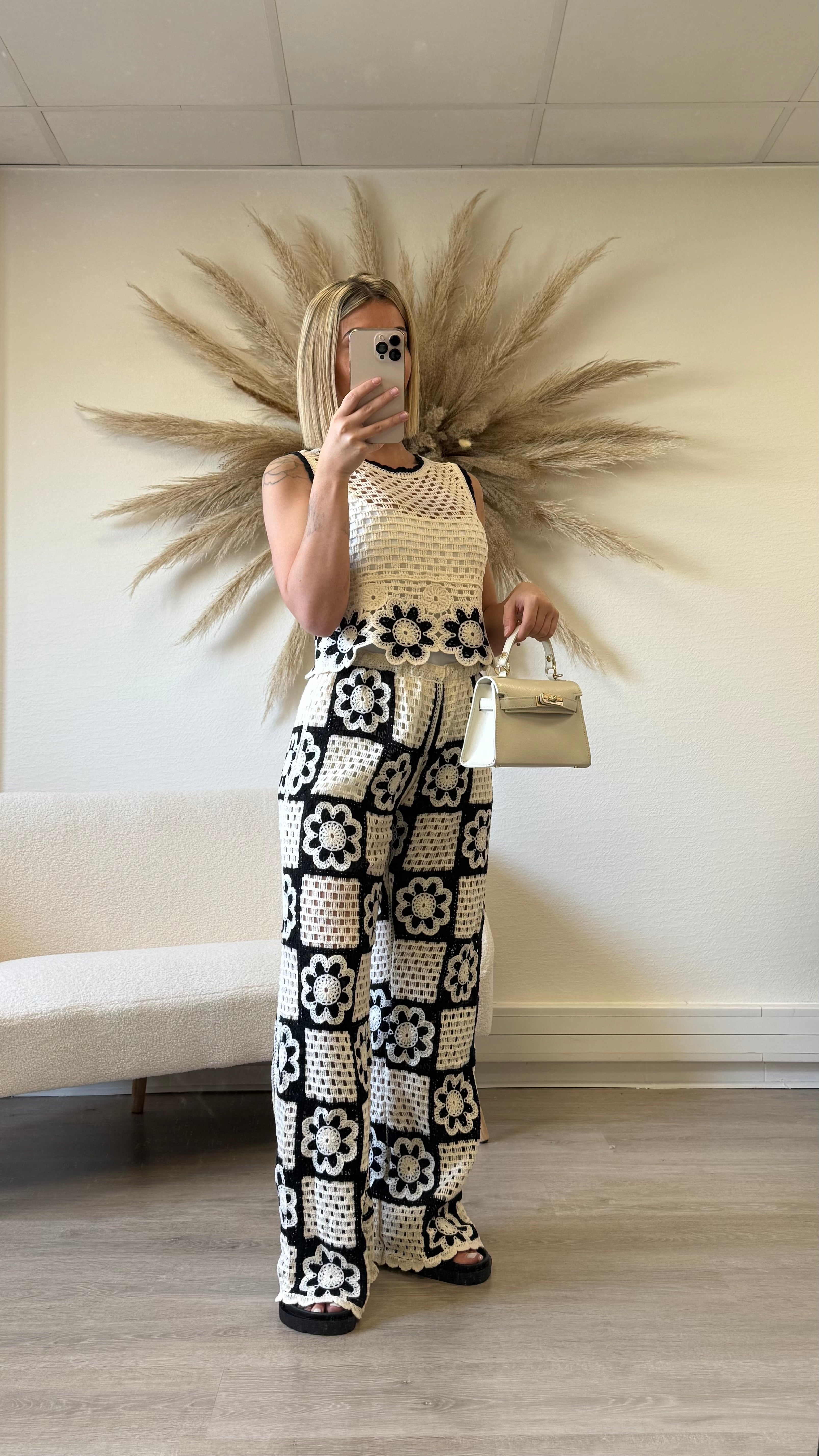 Ensemble crochet noir