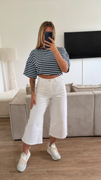T shirt cassie bleu