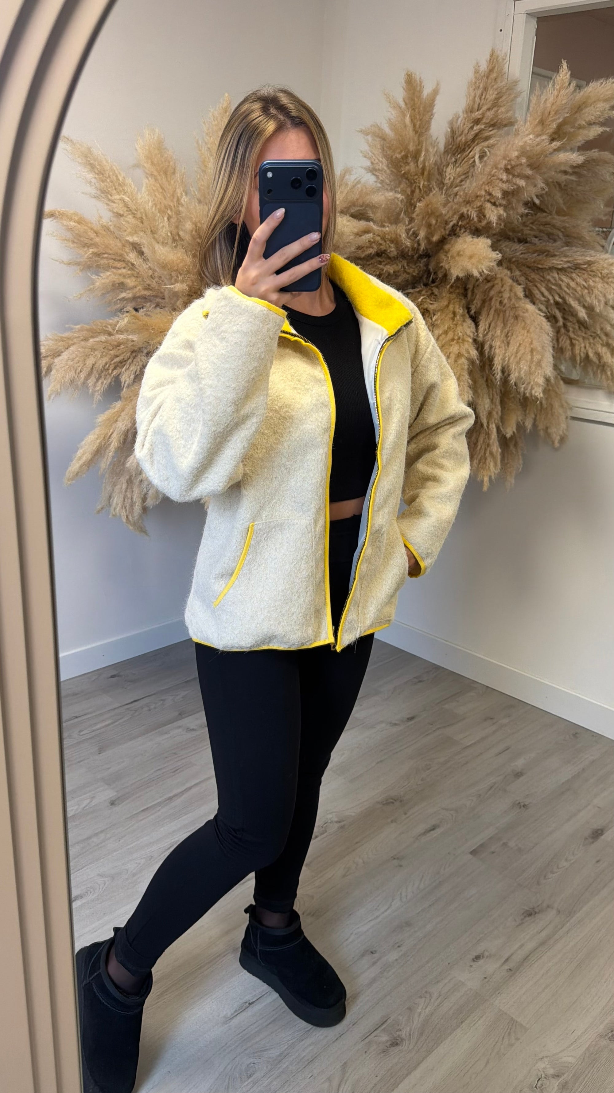 Veste inspi zaza beige