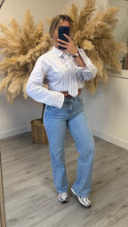 Chemise cravate blanche