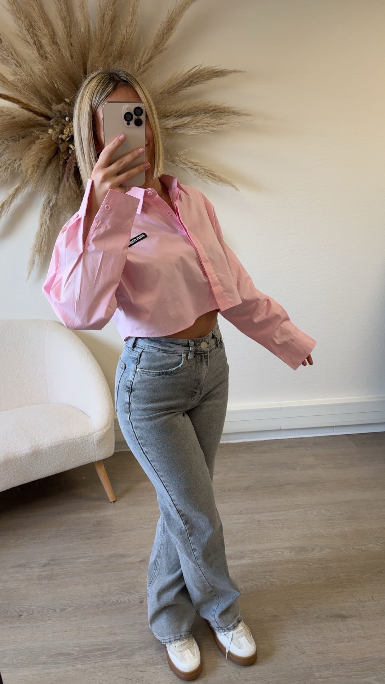 Chemise inspi miu miu rose
