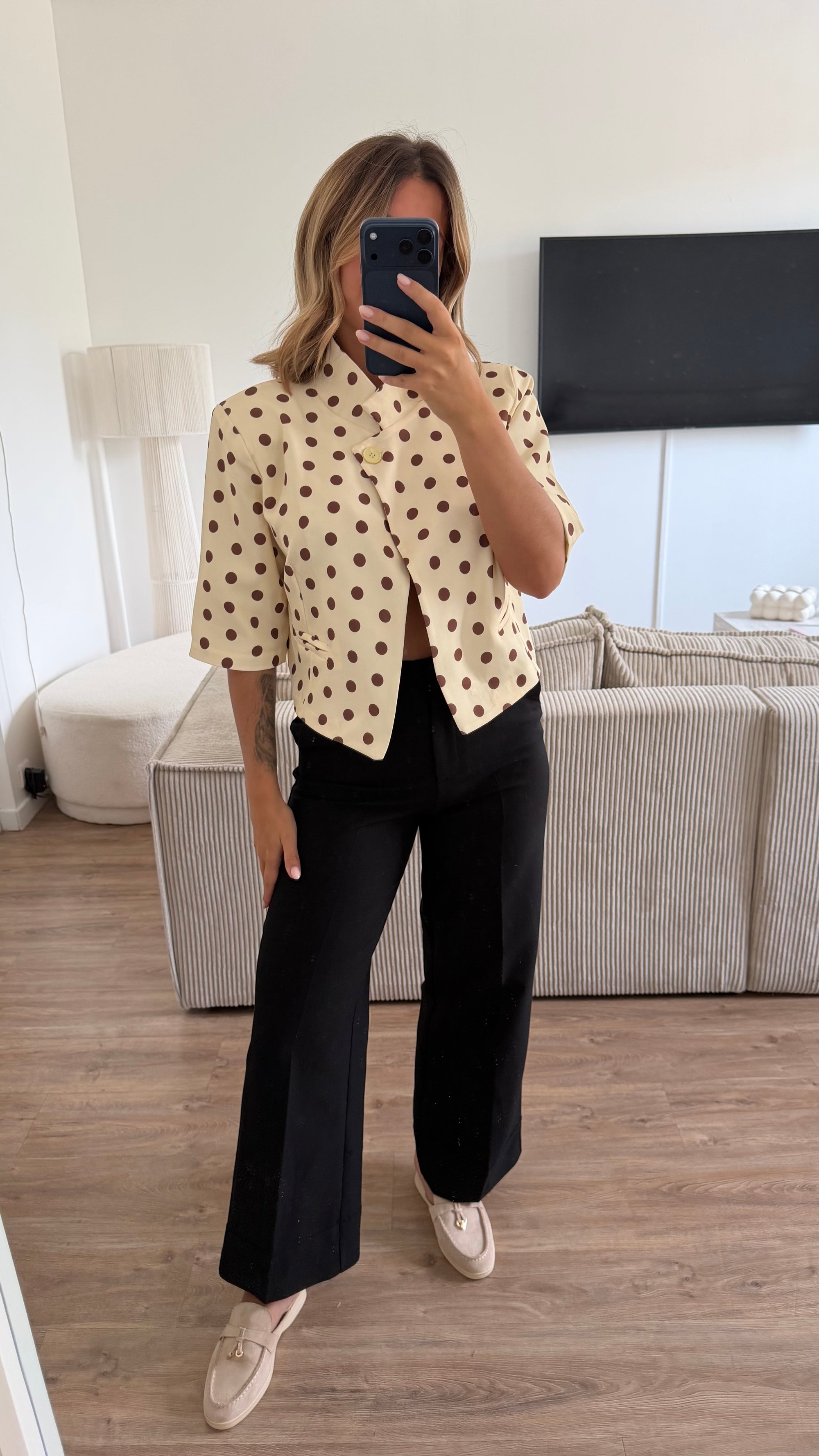 Veste pois jaune