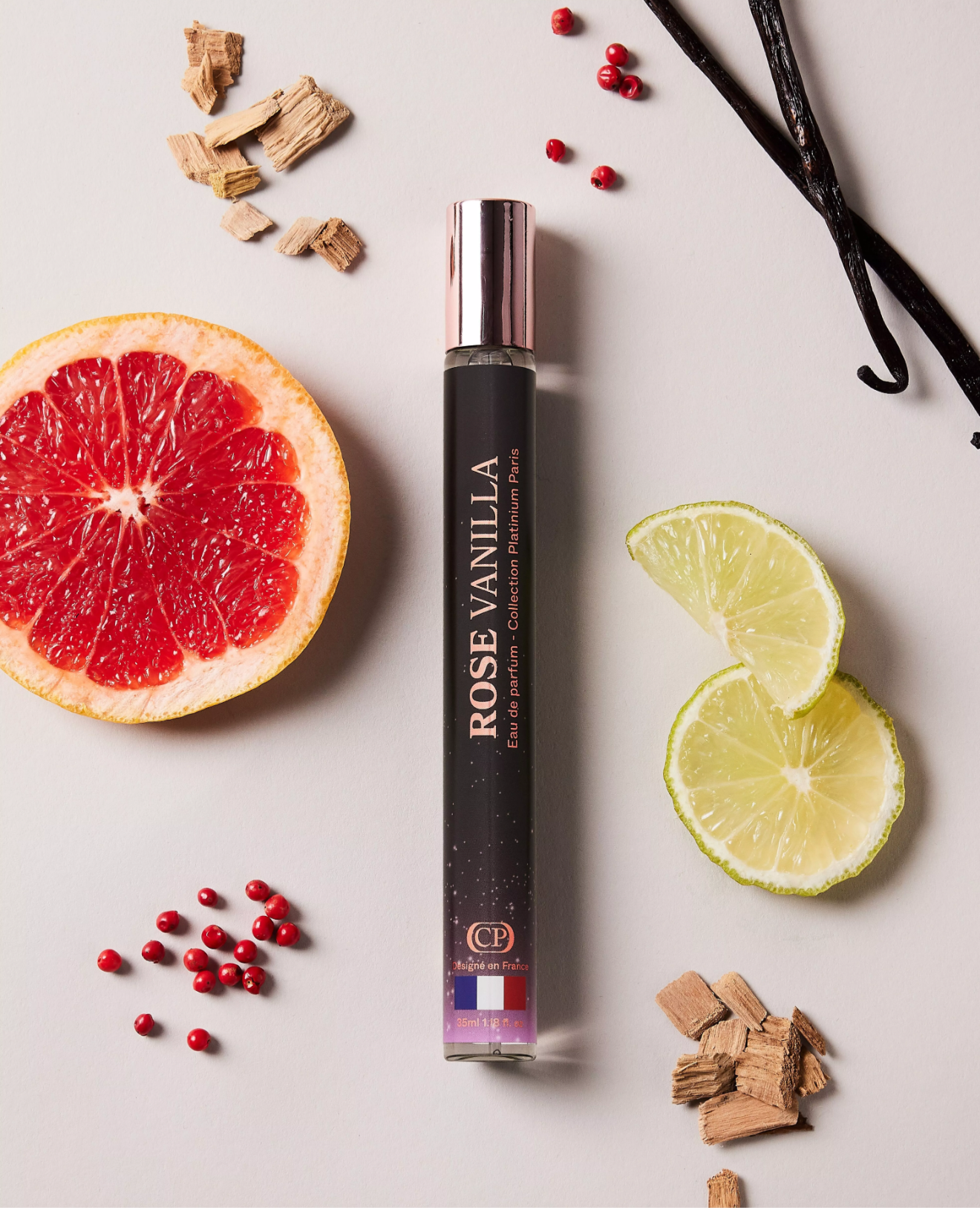 Parfum rose vanilla