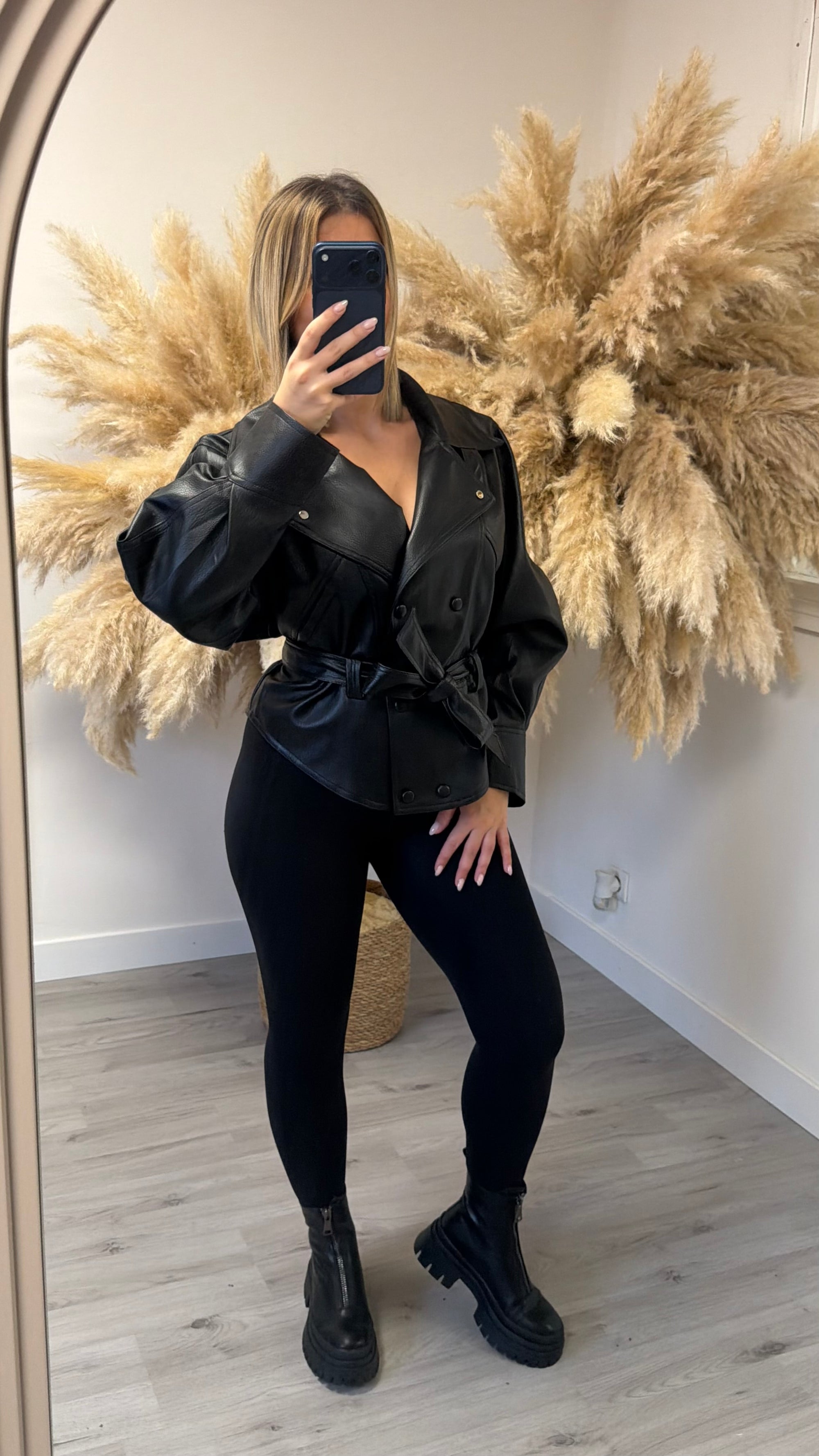 Perfecto ceinture noir