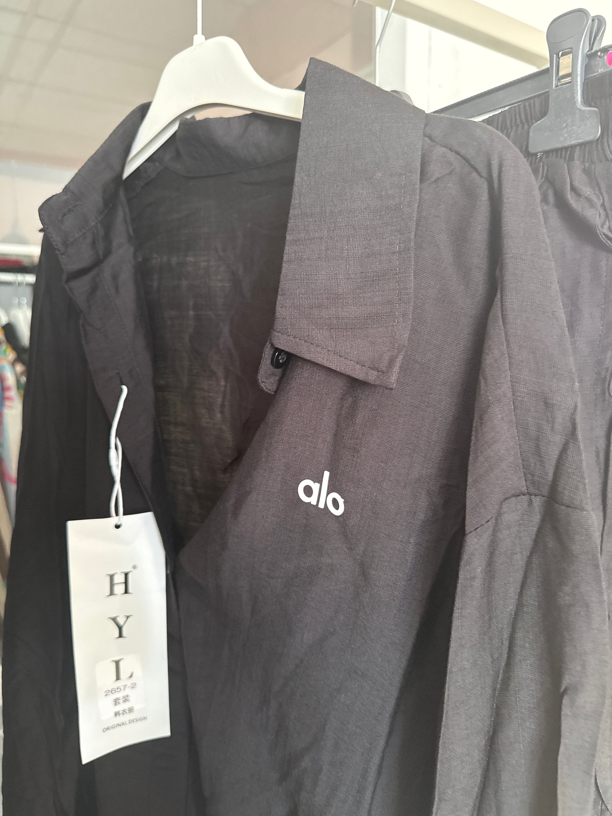 Ensemble chemise Alo noir
