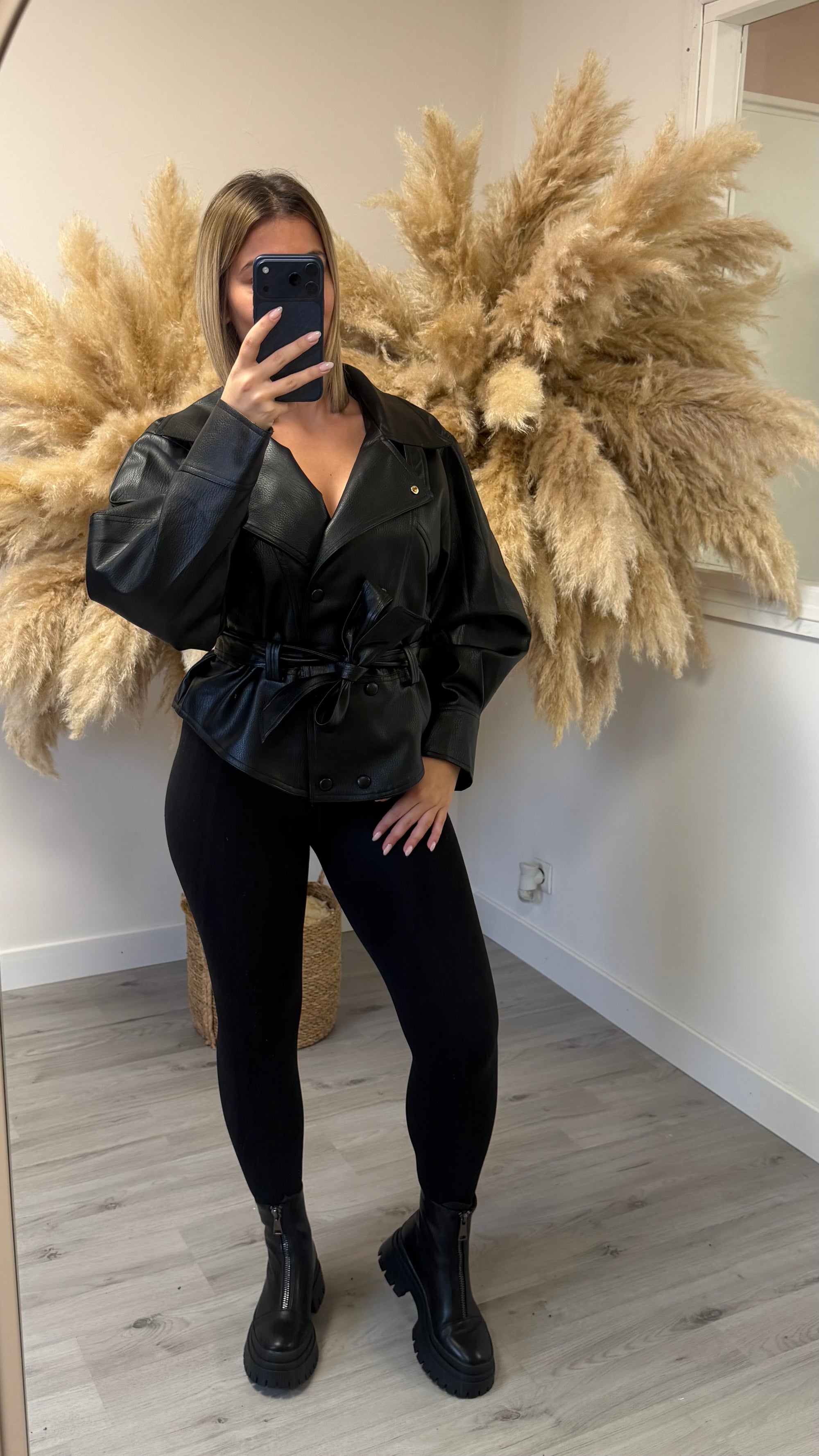 Perfecto ceinture noir