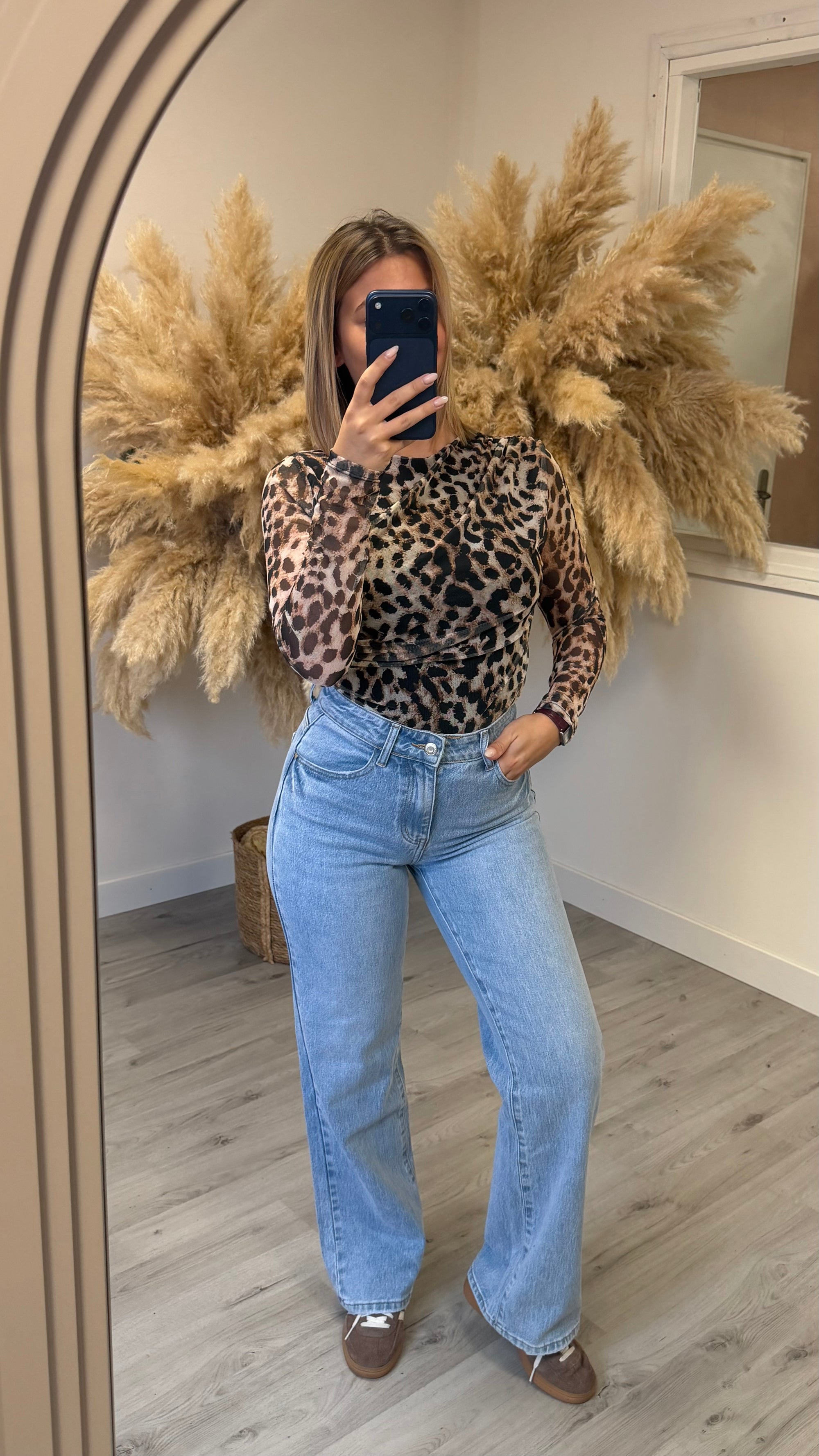 Body léopard marron