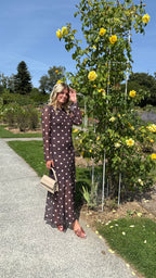 Robe à pois