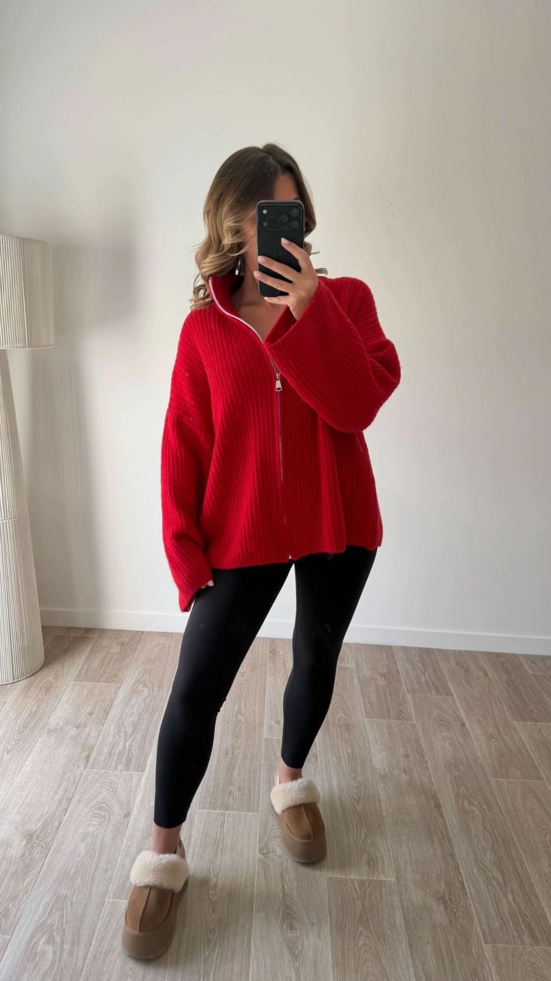 Gilet Romy rouge