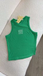 Débardeur love vert