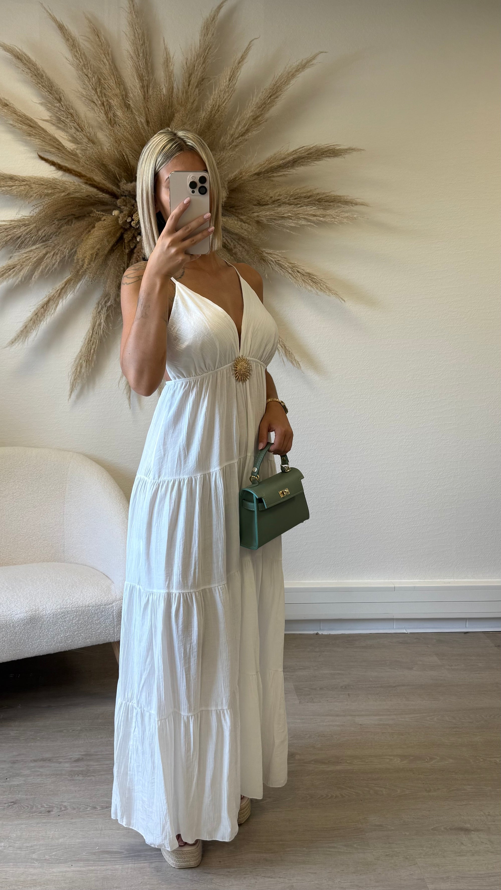 Robe soleil blanche