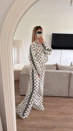 Ensemble pois blanc
