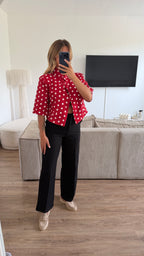 Veste pois rouge