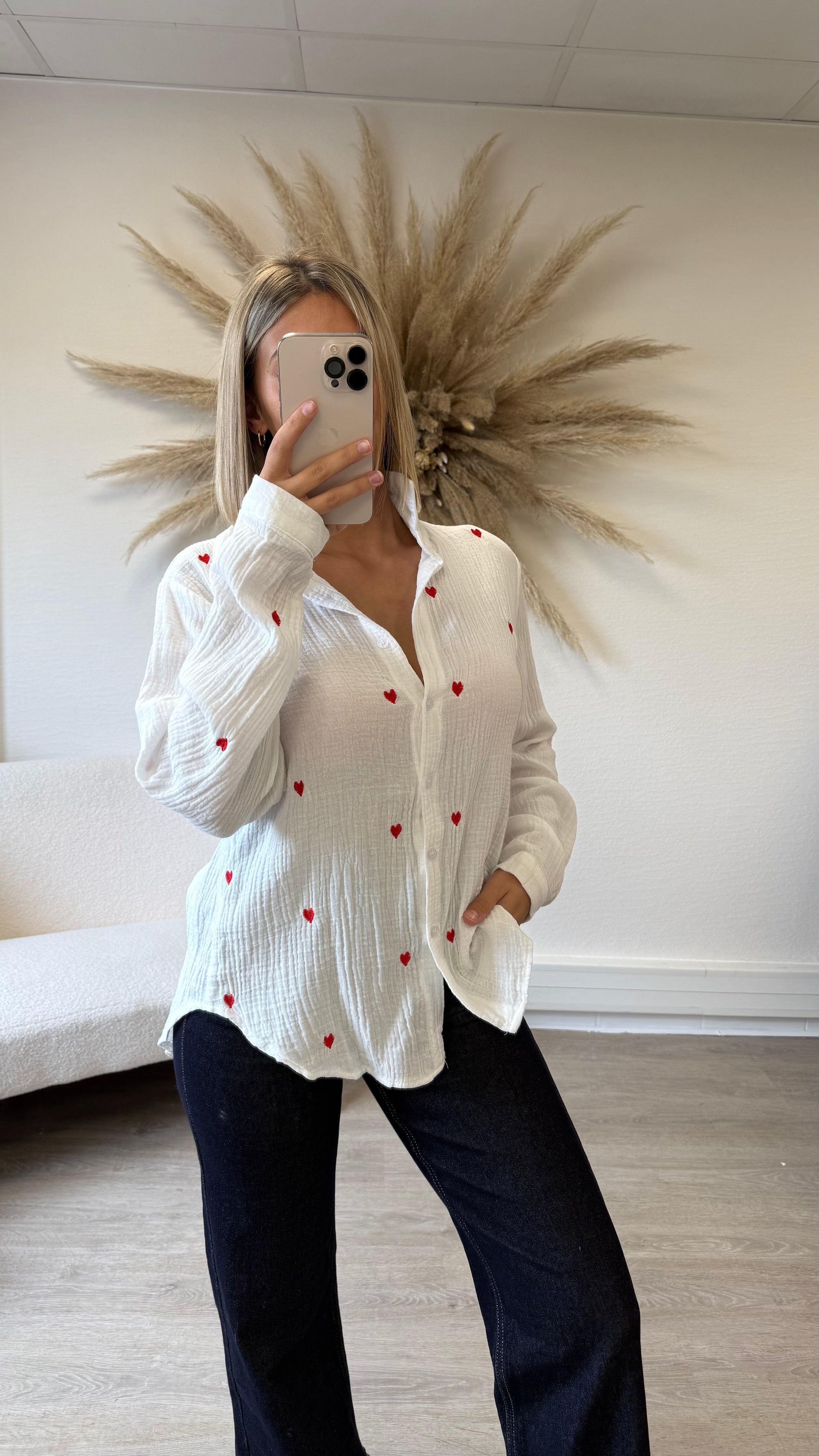 Chemise cœur
