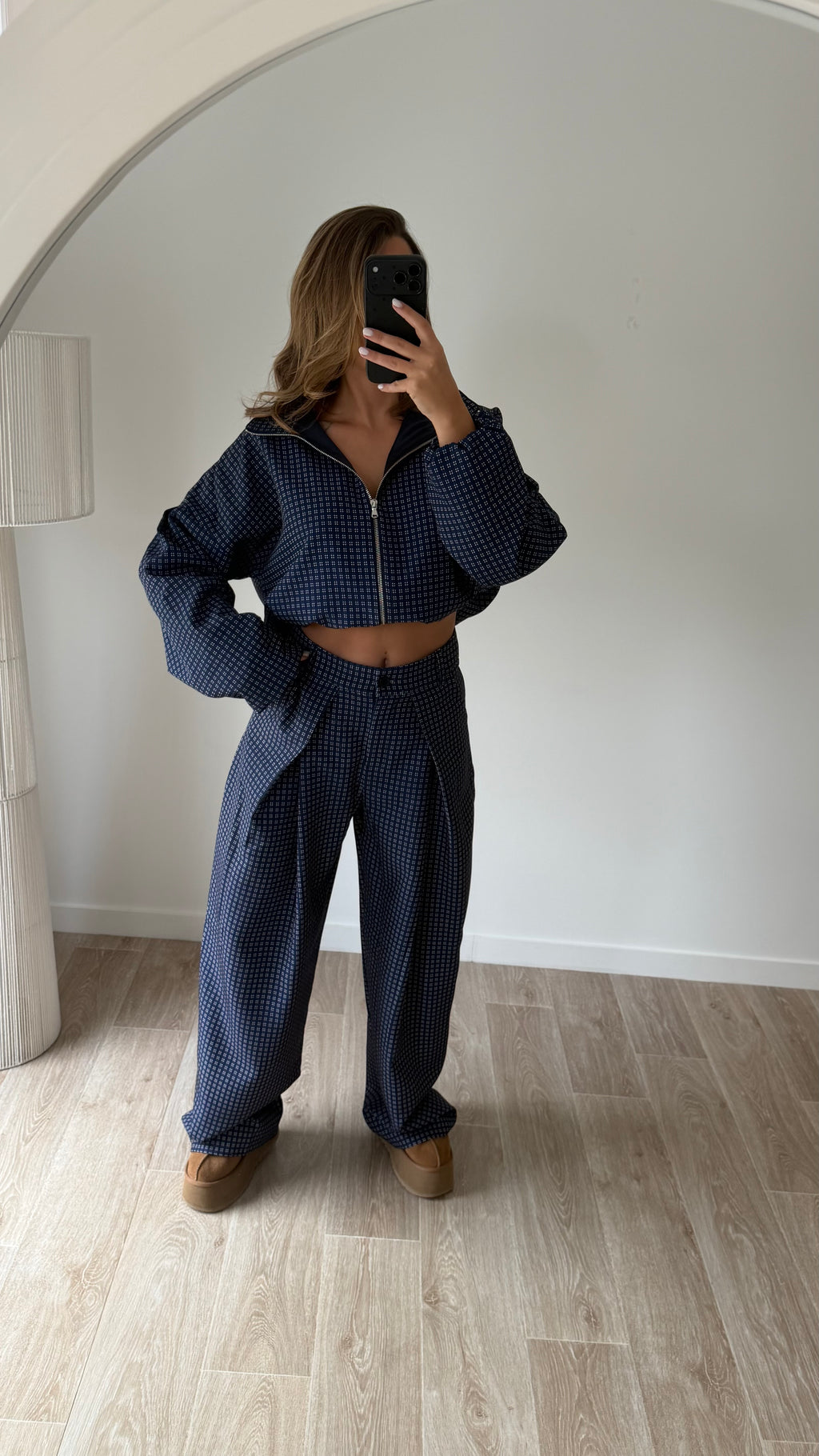 Ensemble ricci bleu
