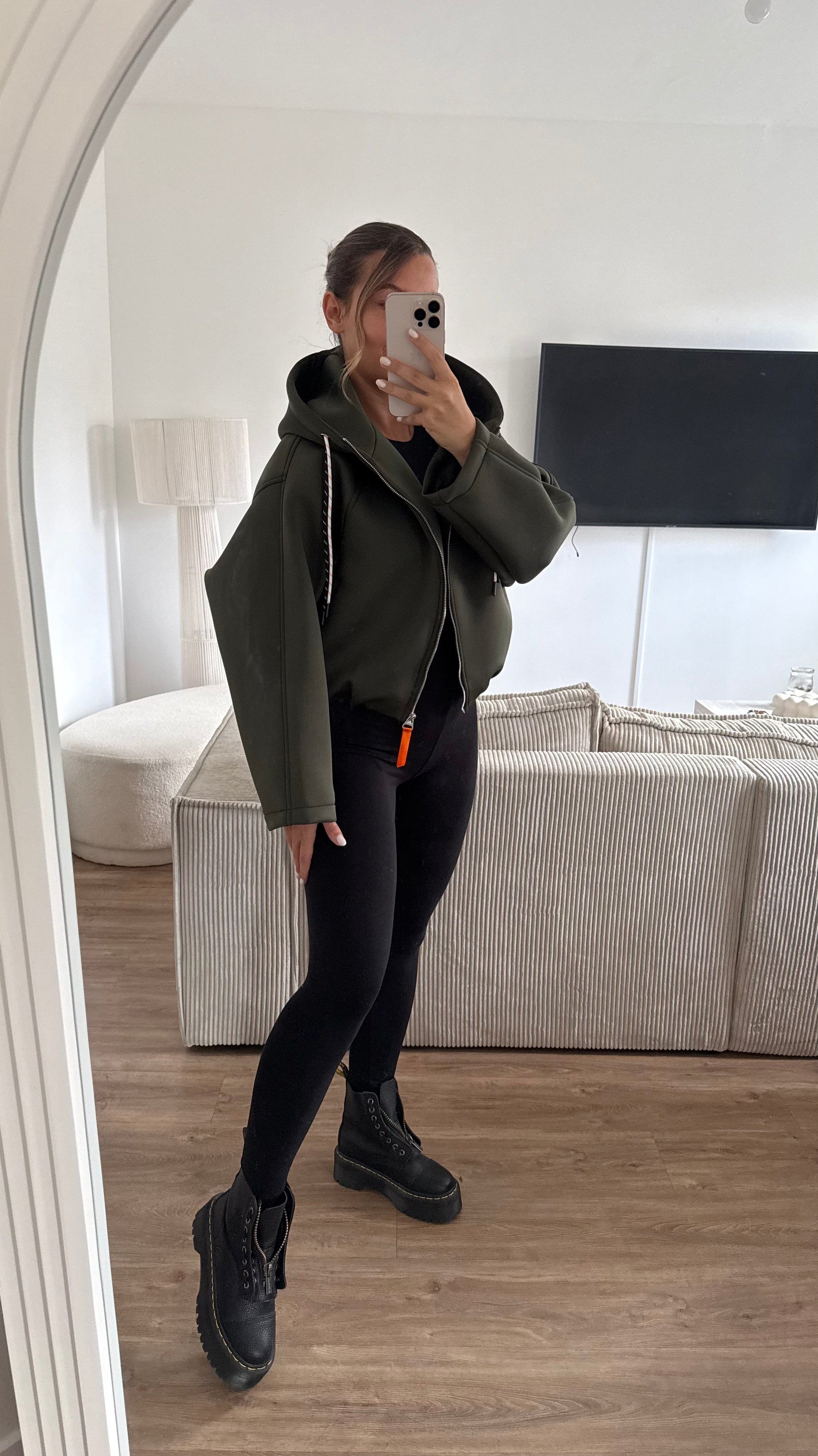 Veste Anissa kaki