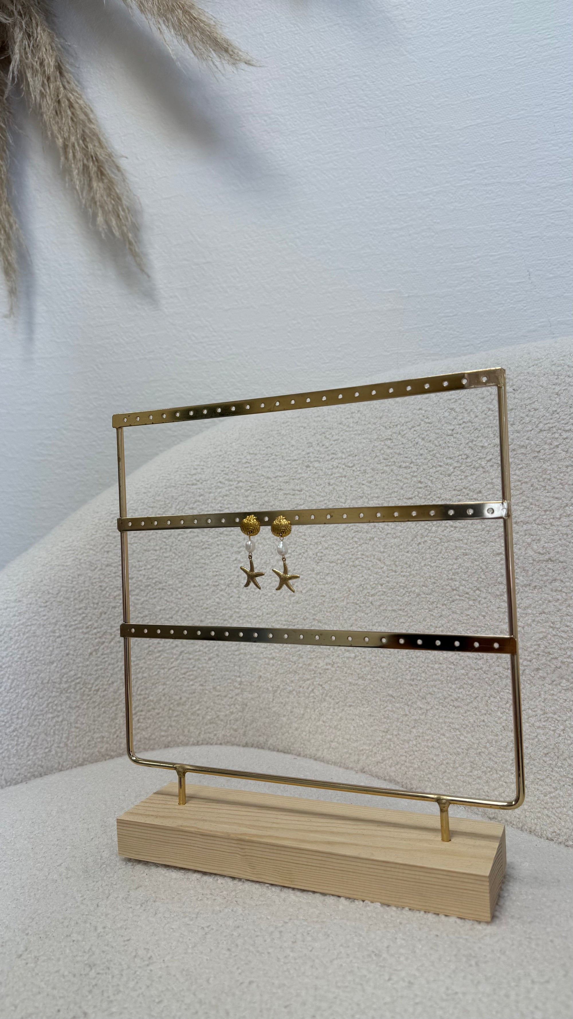 Boucle d’oreille coquillage