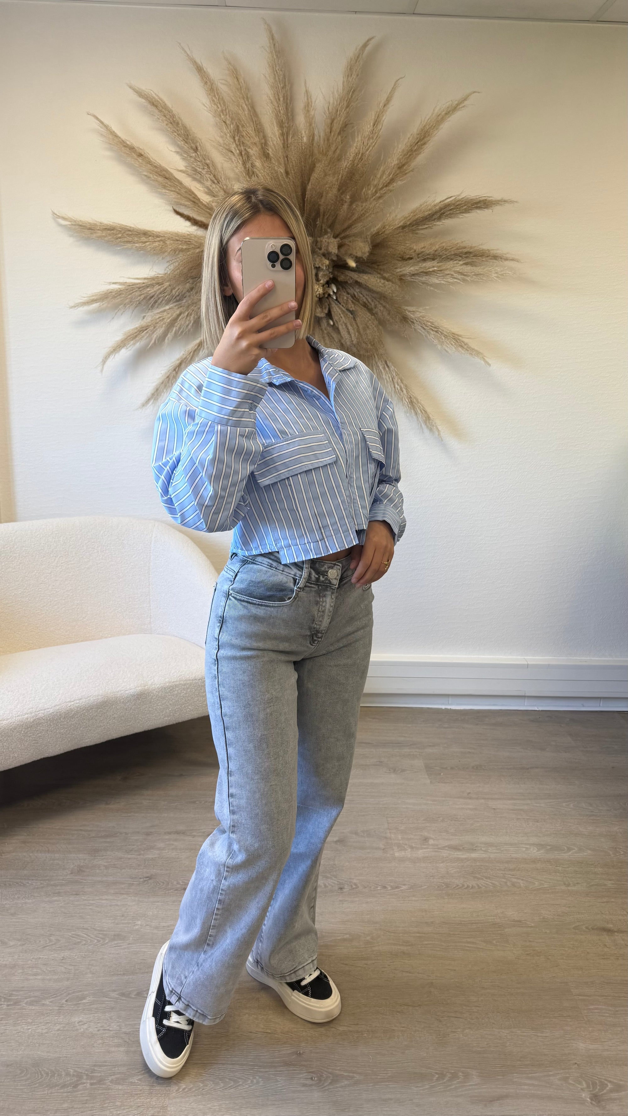 Chemise Caroline bleu