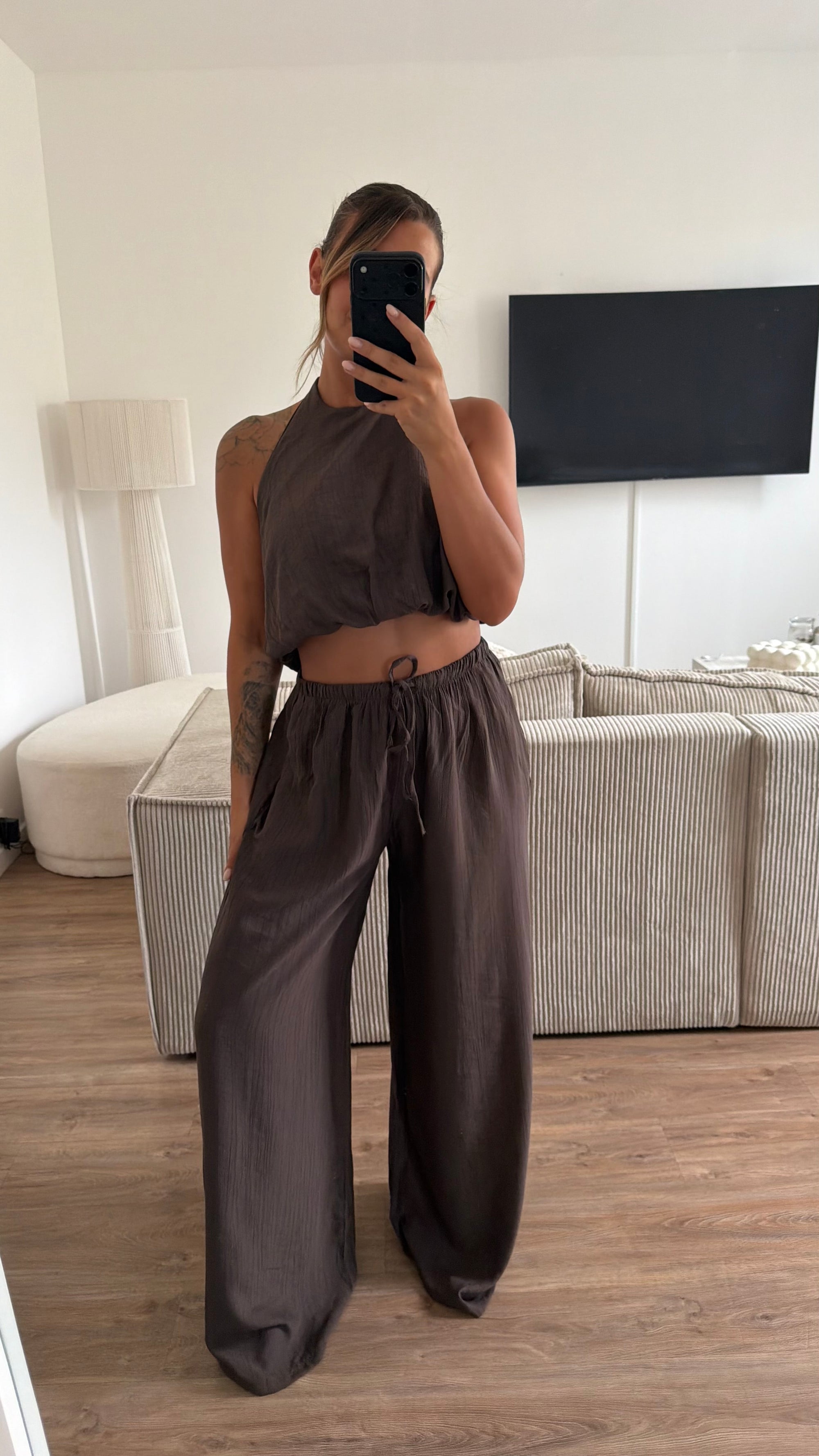 Ensemble taupe\marron