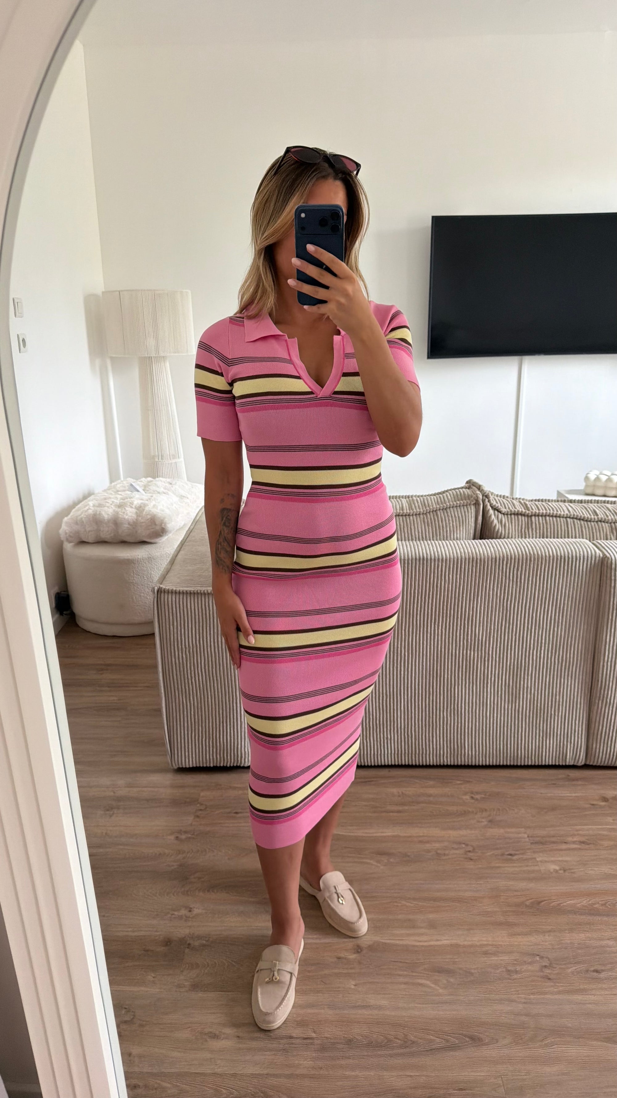 Robe Alya rose