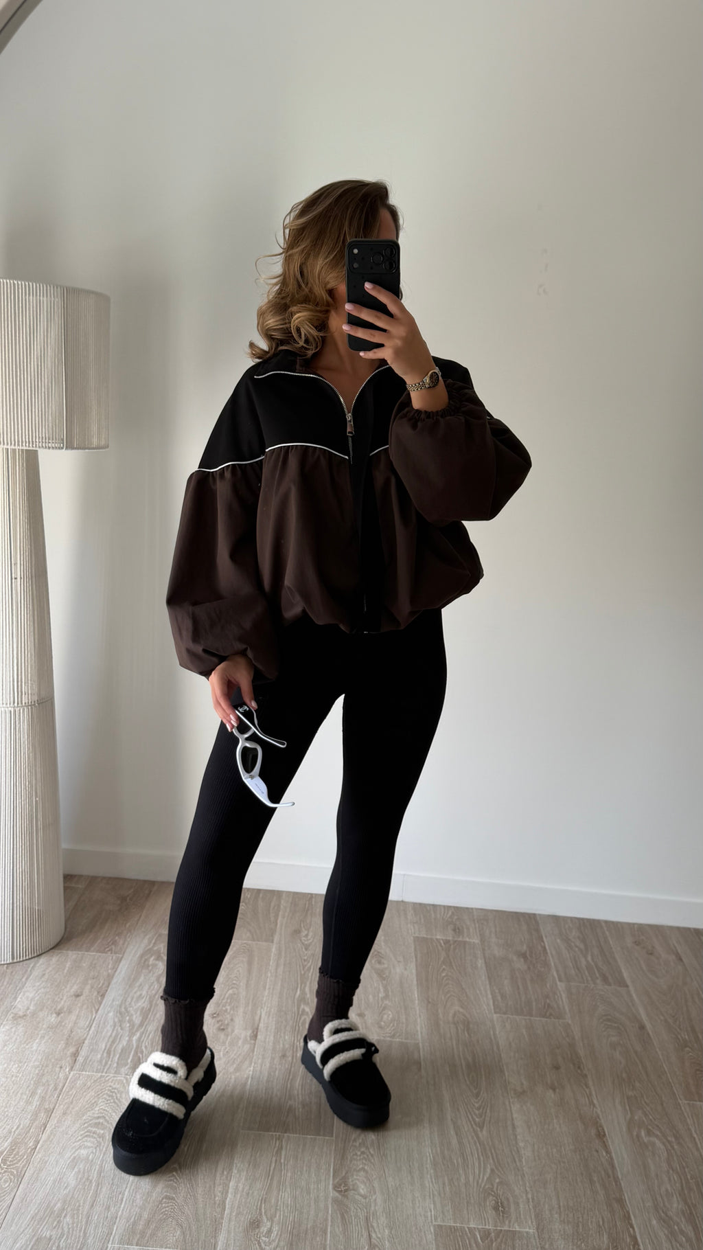veste Nazlie marron
