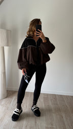 veste Nazlie marron
