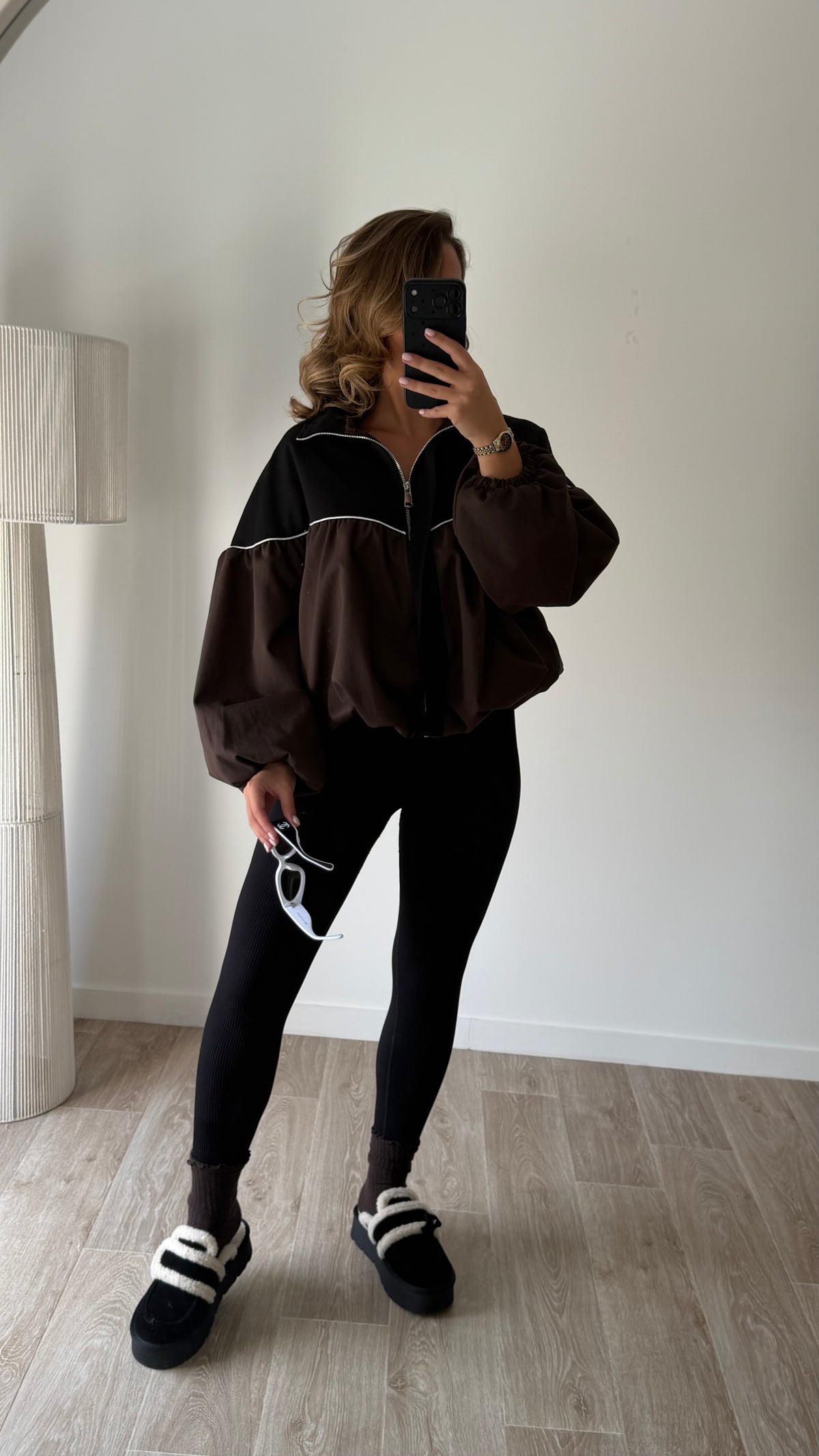 veste Nazlie marron