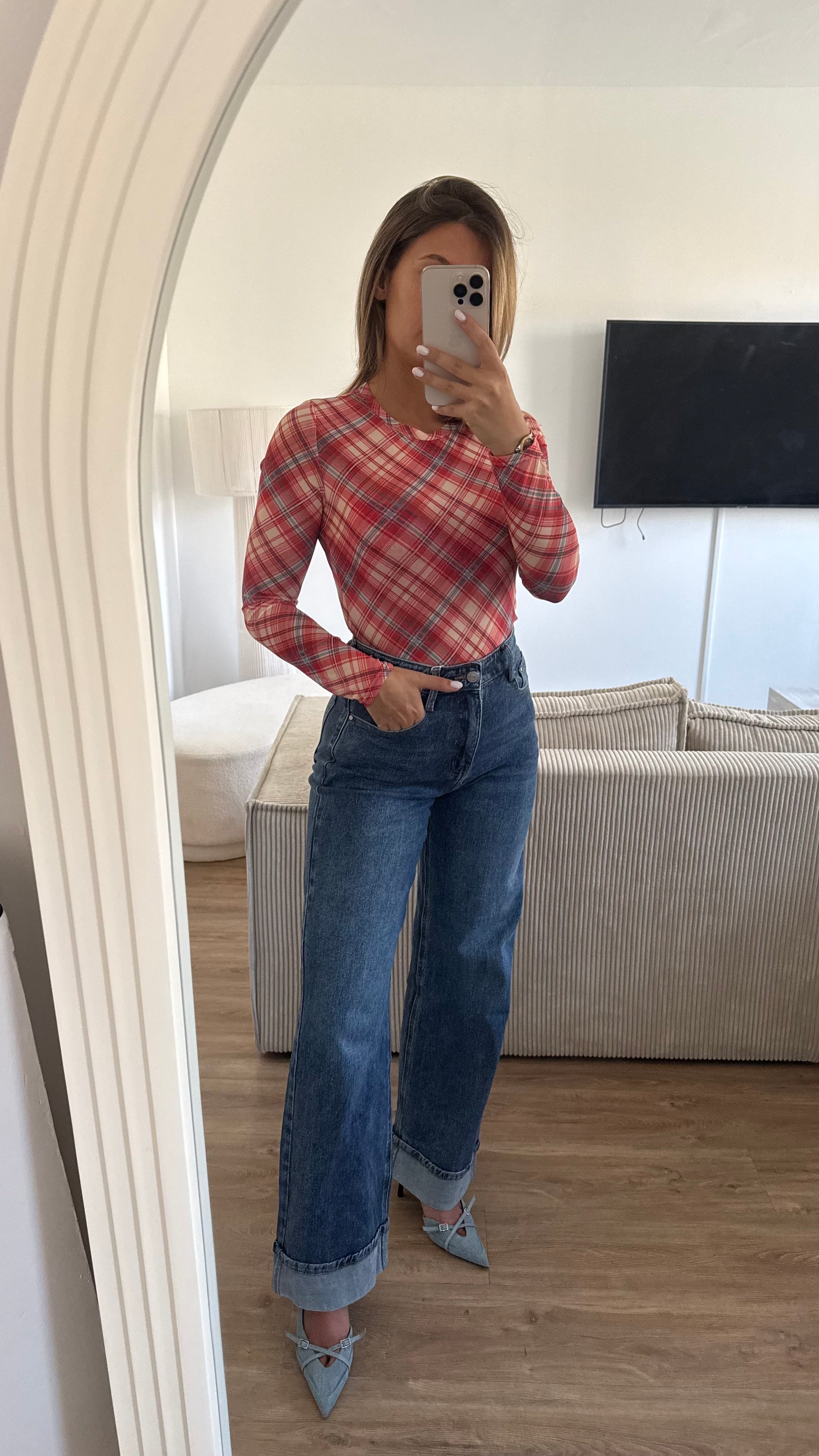Haut rouge