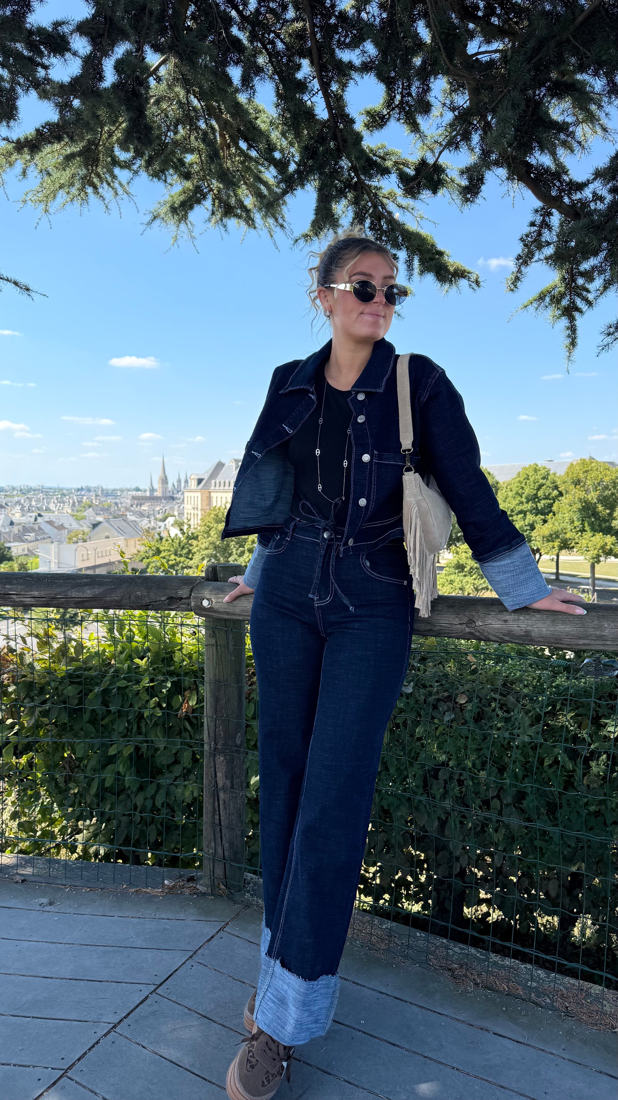 Ensemble ourlet ficelle