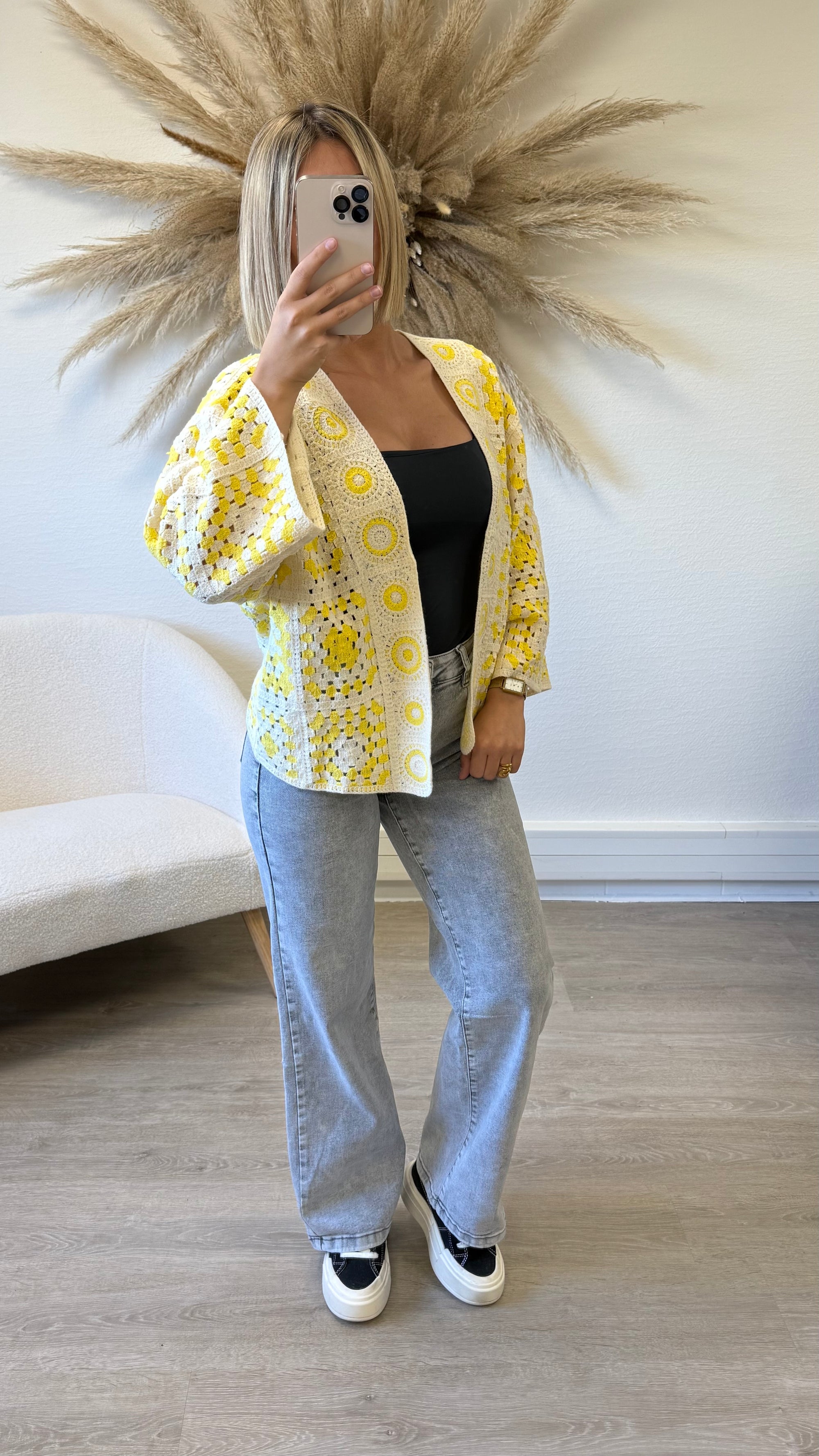 Gilet Amélie jaune