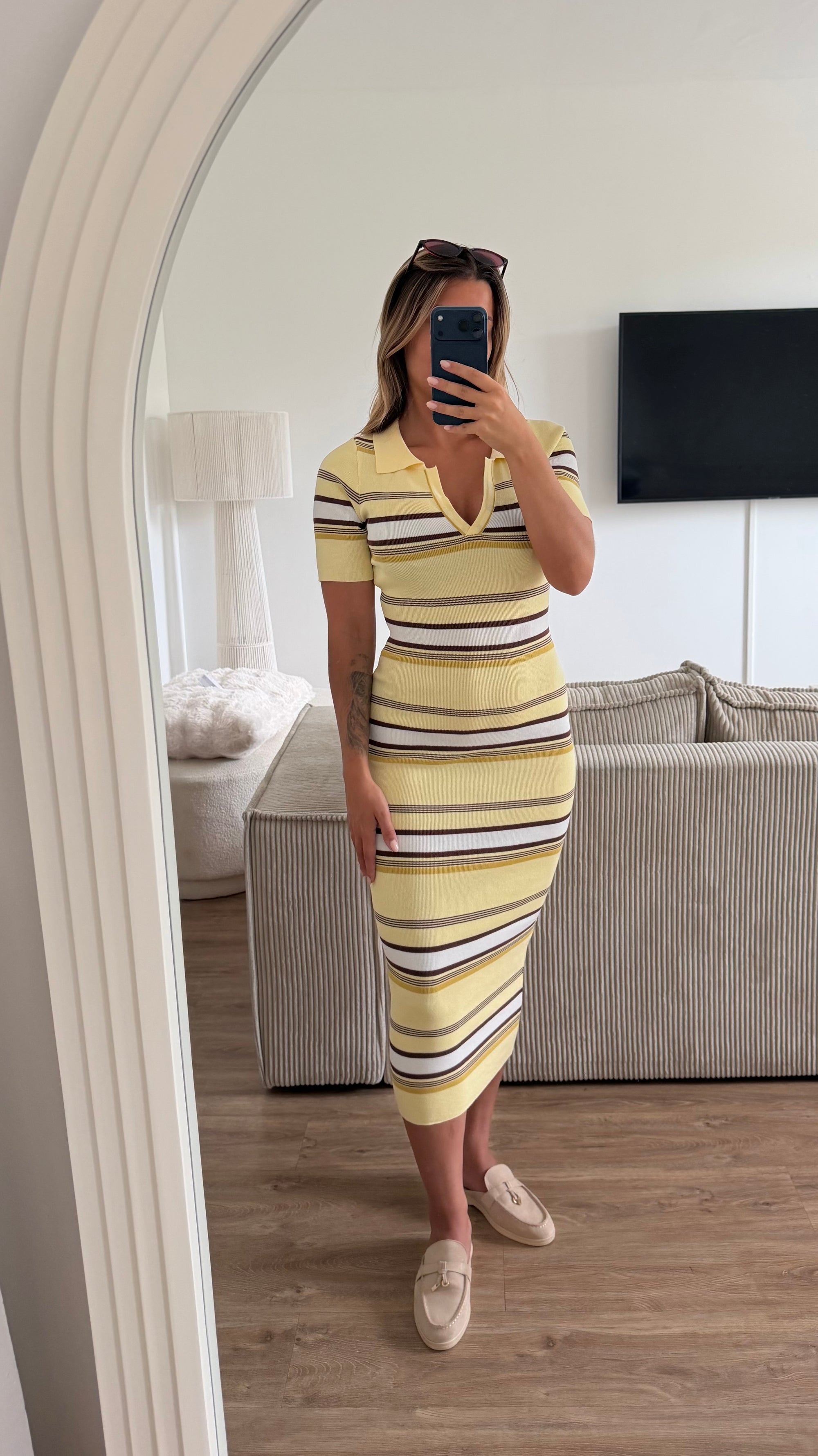 Robe Alya jaune