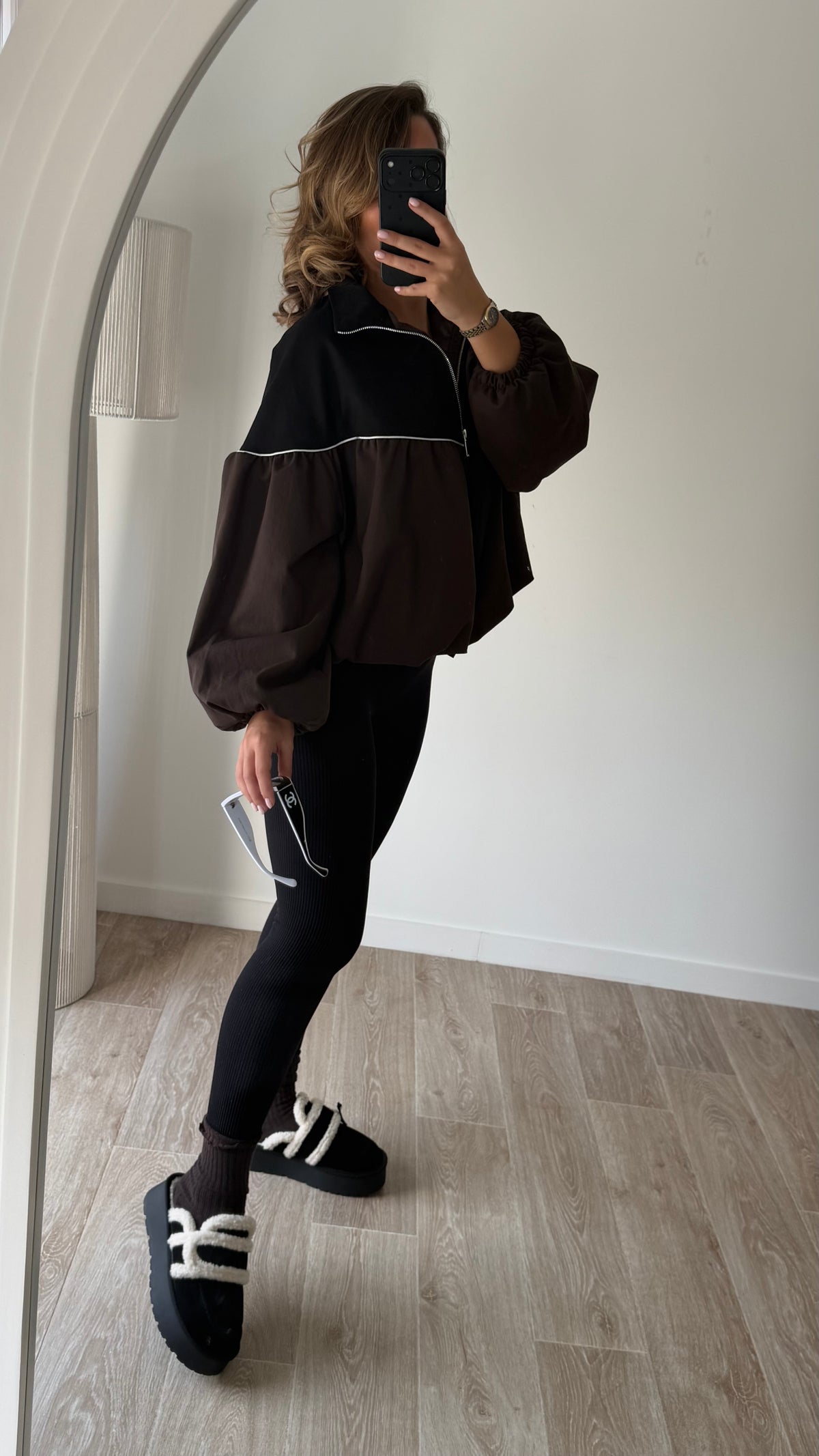 veste Nazlie marron