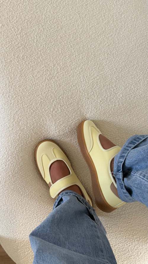 Ballerine Jane jaune