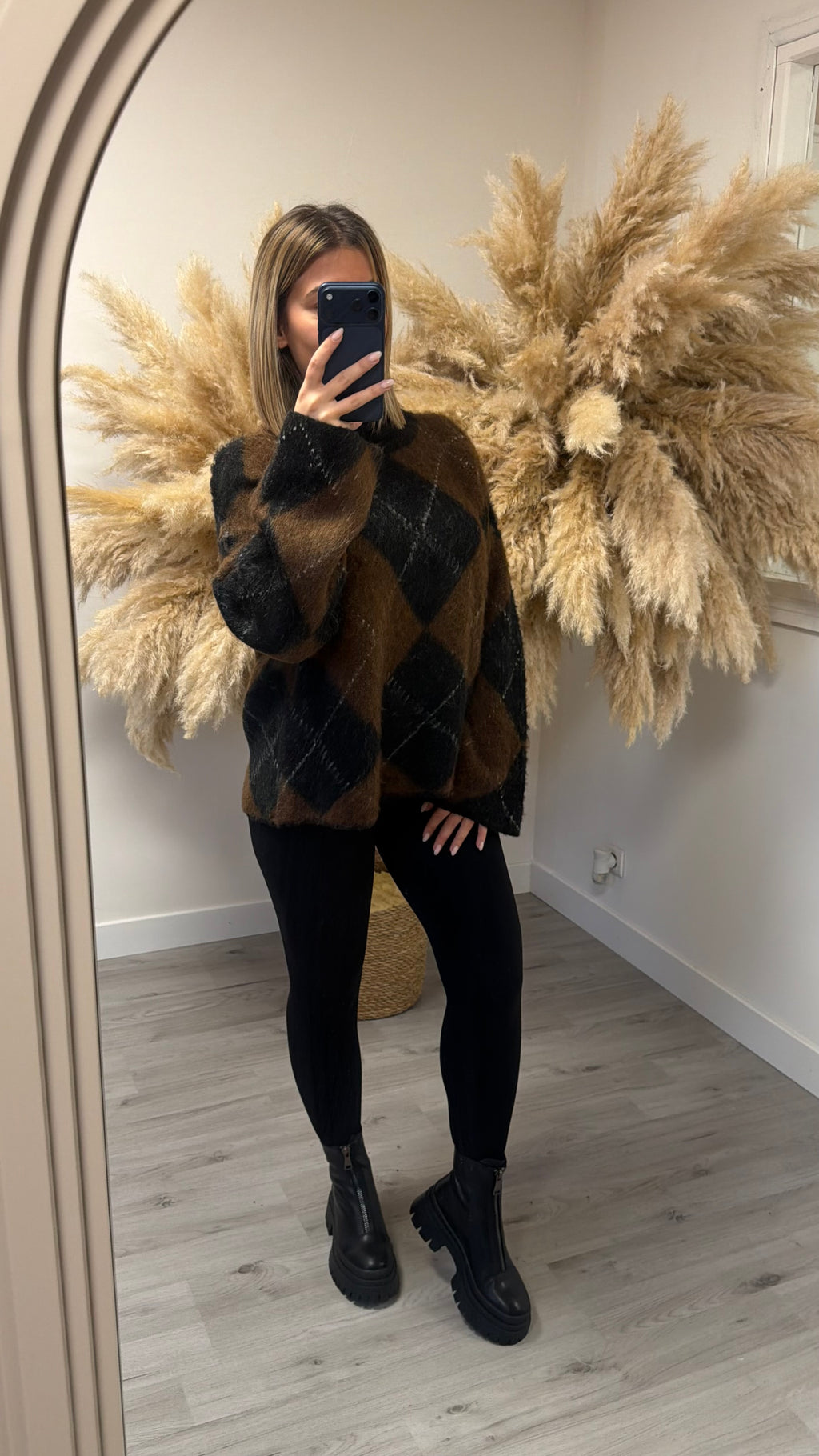 Pull Anissa marron