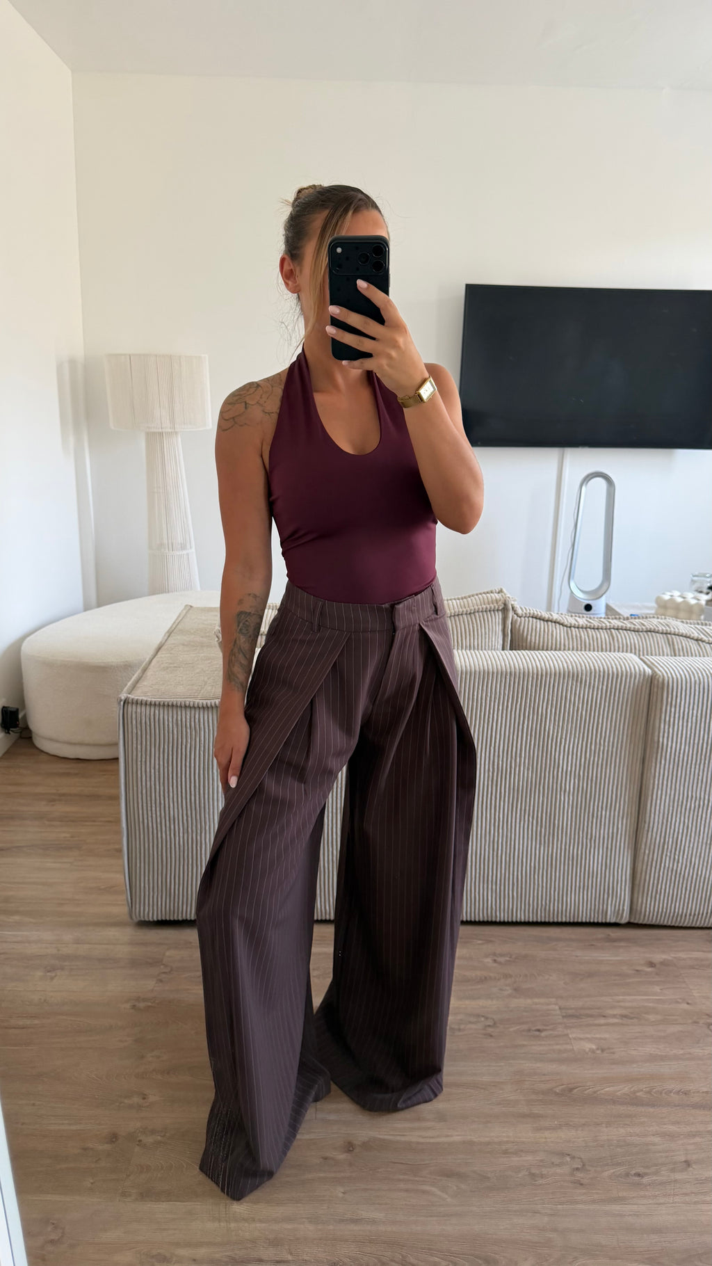 Pantalon Cassandra Marron