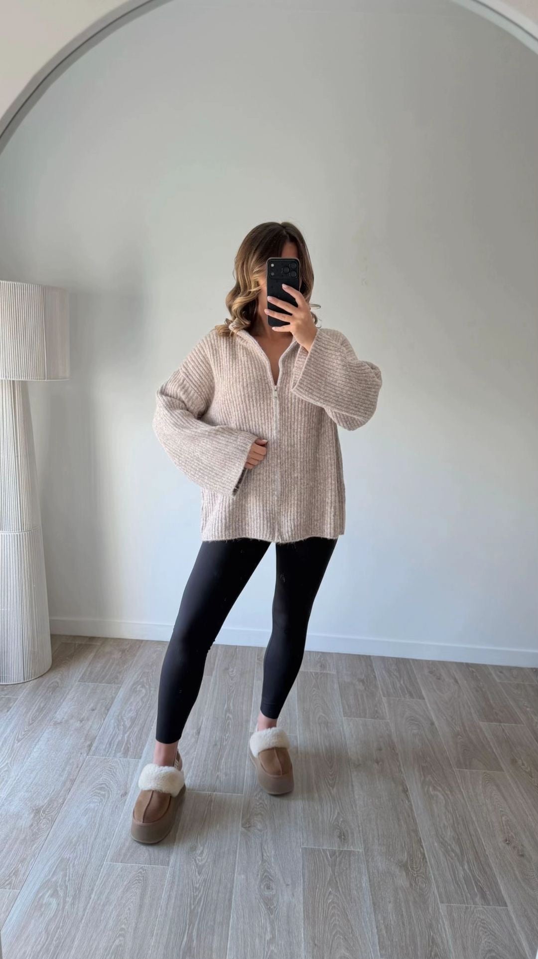 Gilet Romy taupe