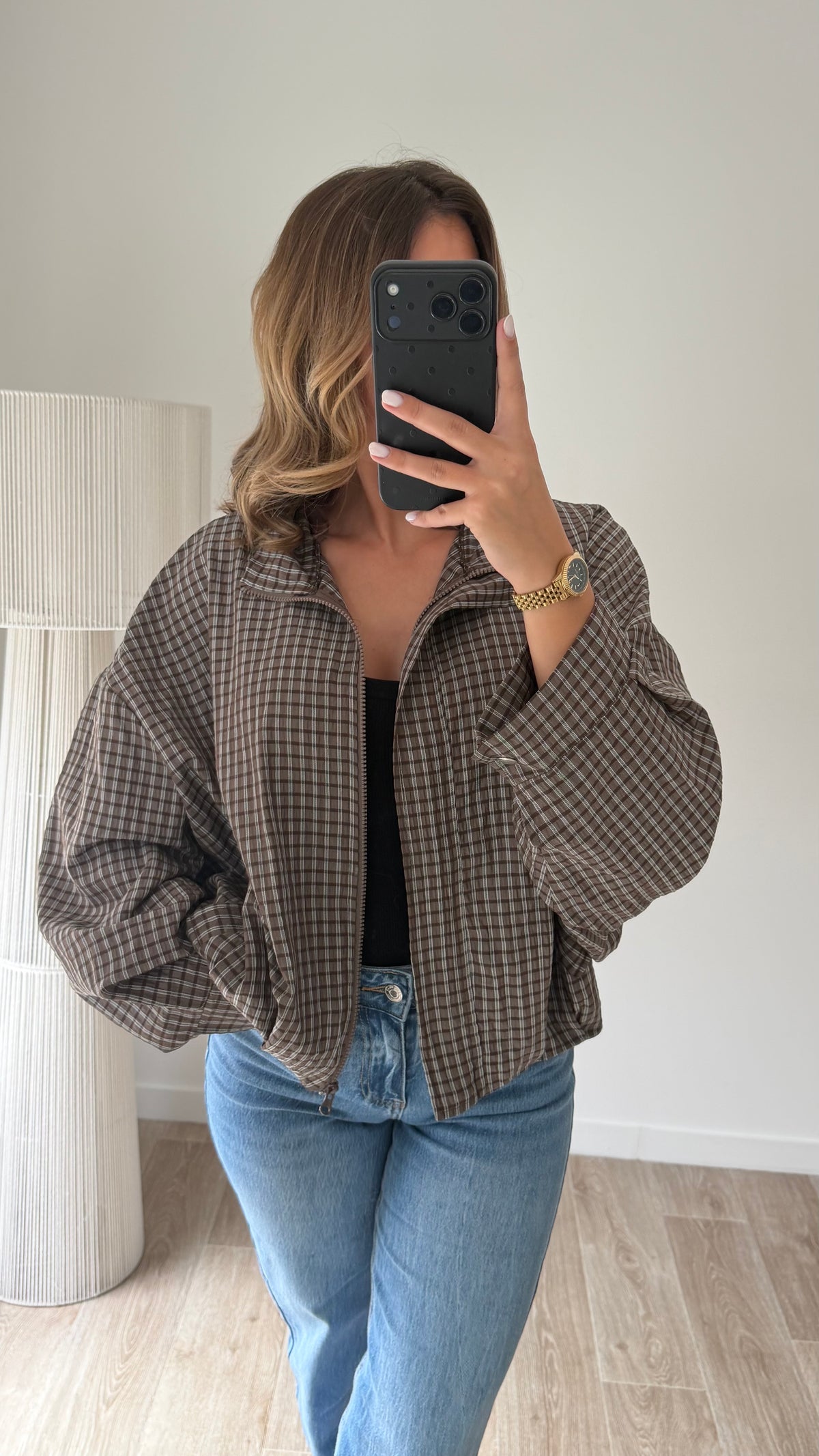 Veste Zaza marron