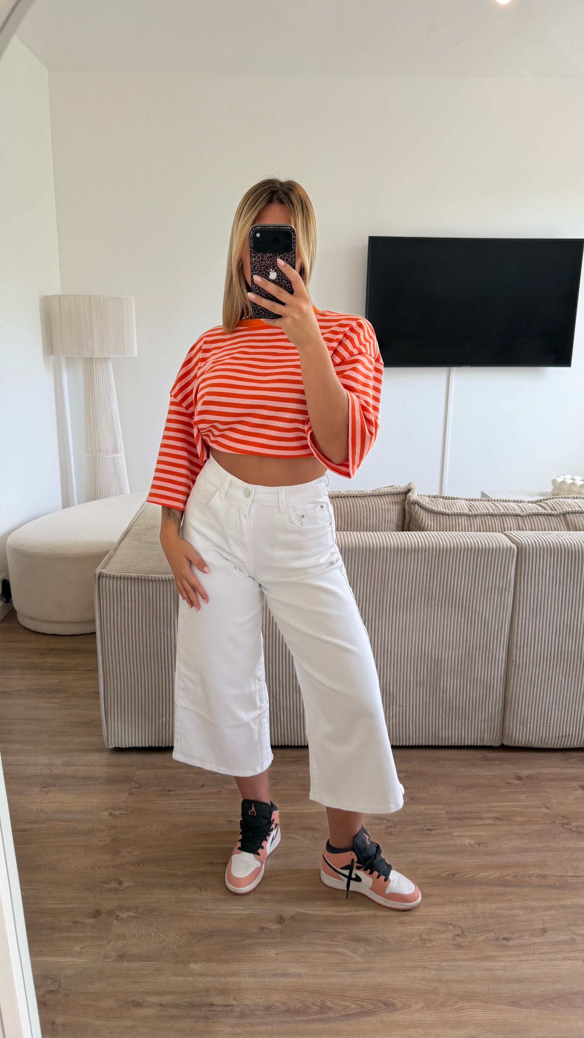 T shirt cassie orange