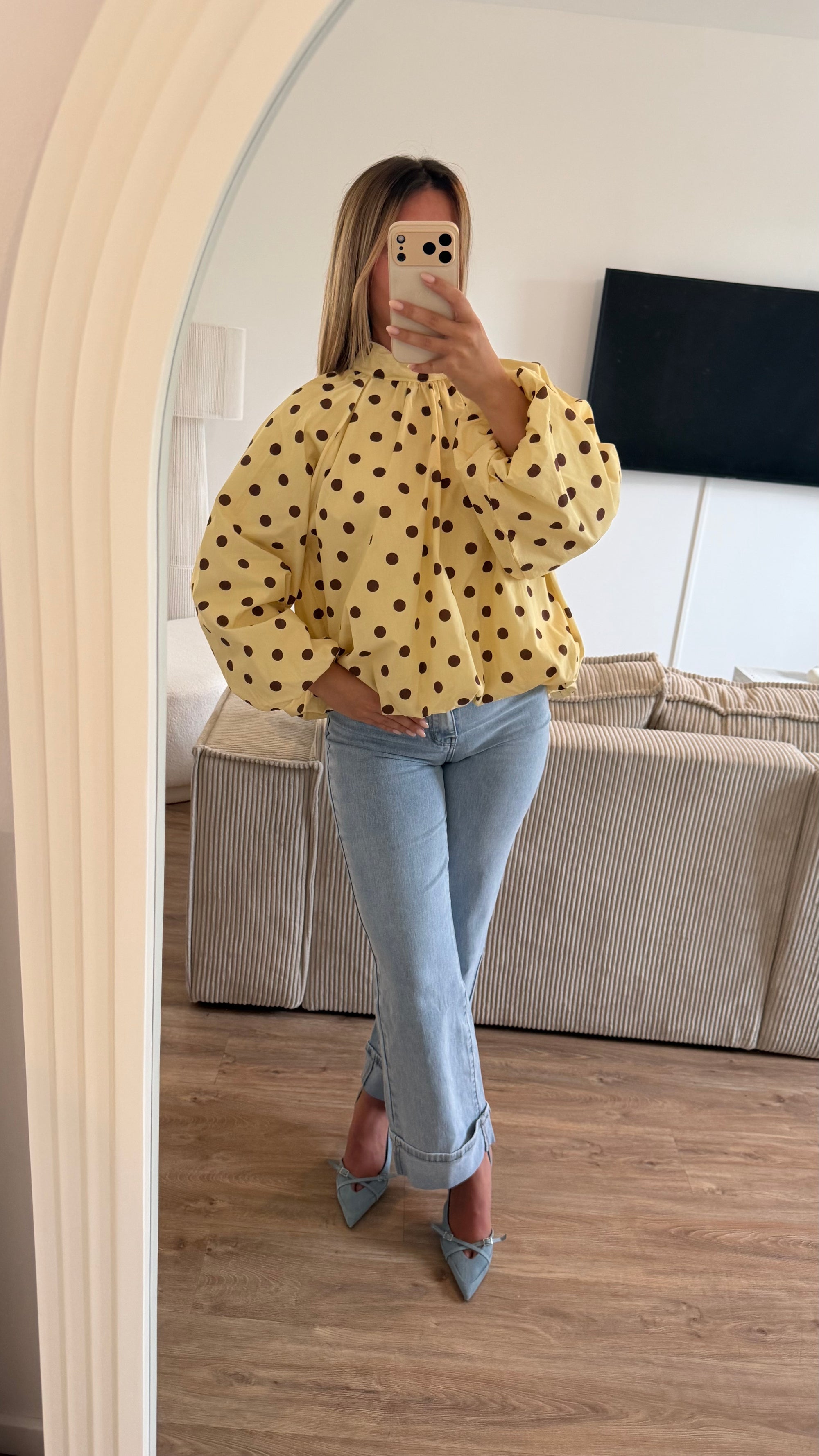 Blouse Nelly jaune