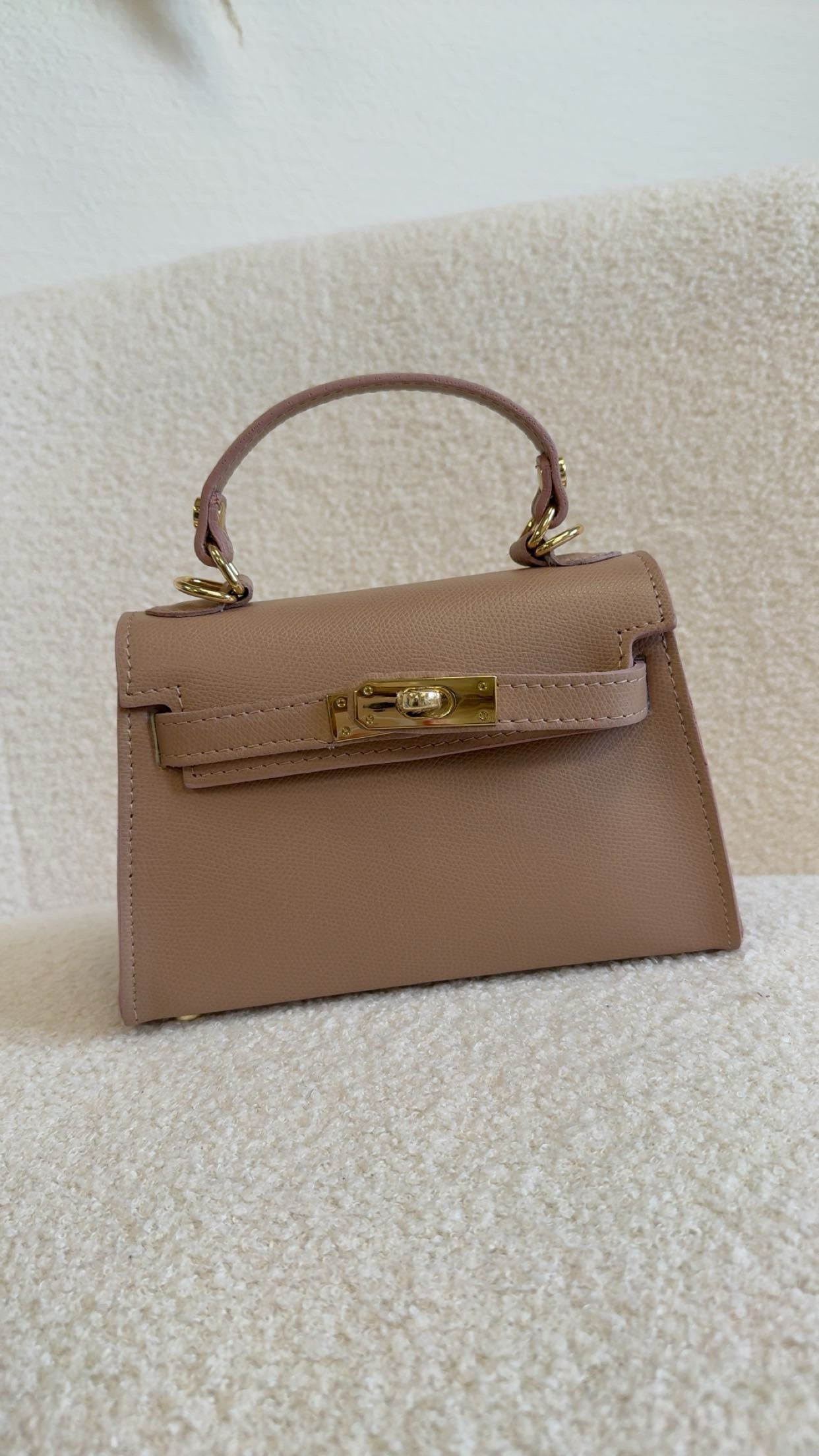 Sac inspi kelly marron clair
